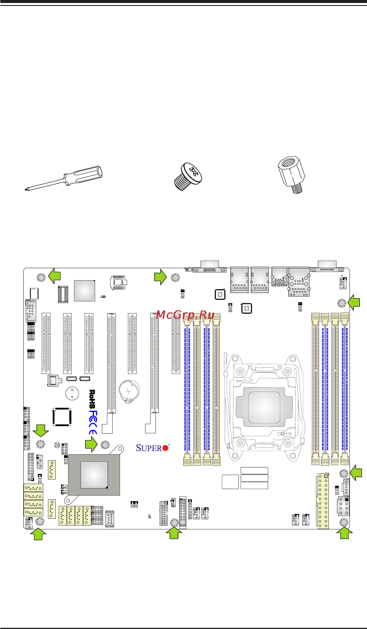 Supermicro x10srl-f-o [31/129] 3 motherboard installation
