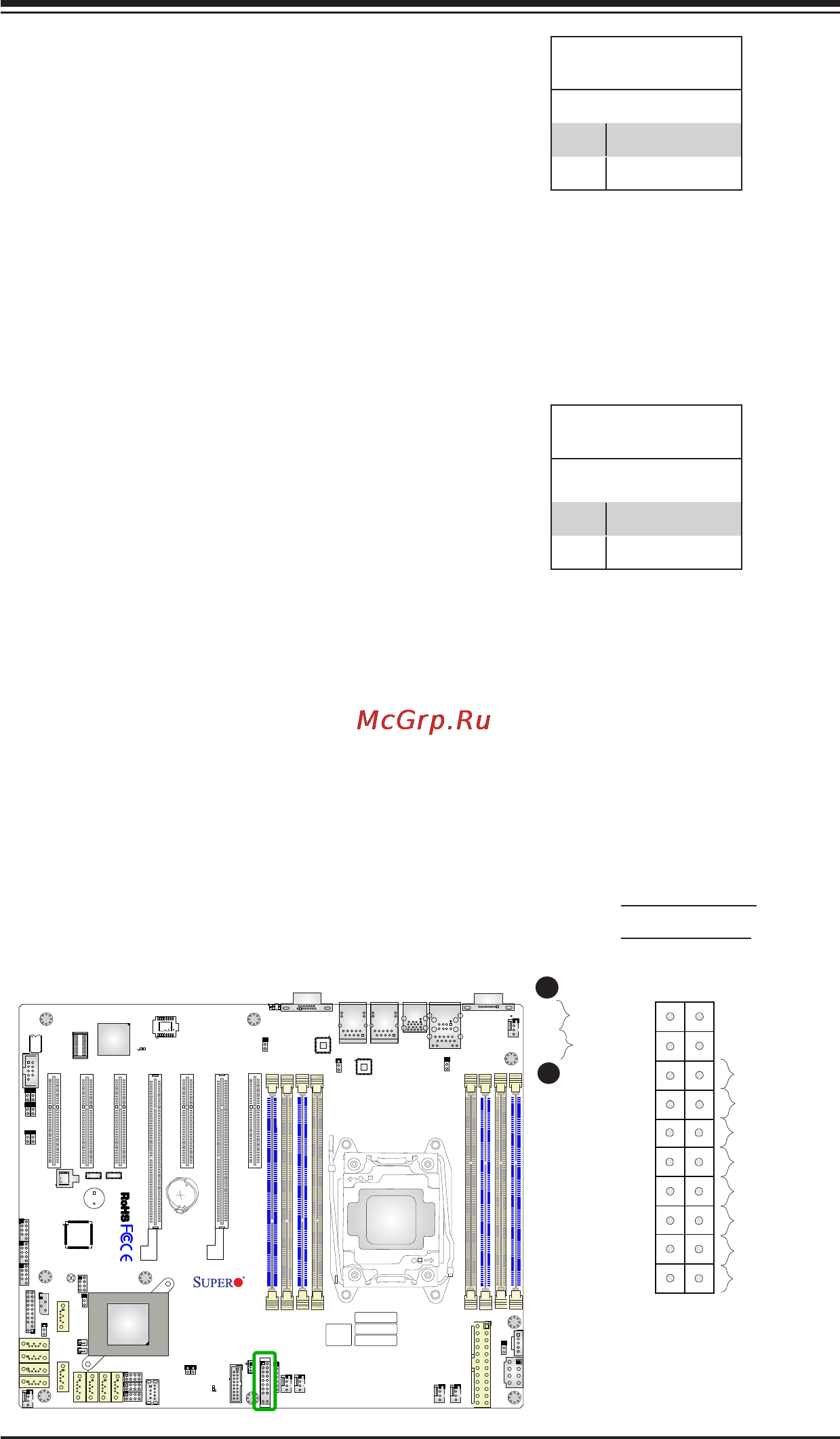 Supermicro x10srl-f-o [51/129] Cpu slot2 pci e 3 x4 in x8