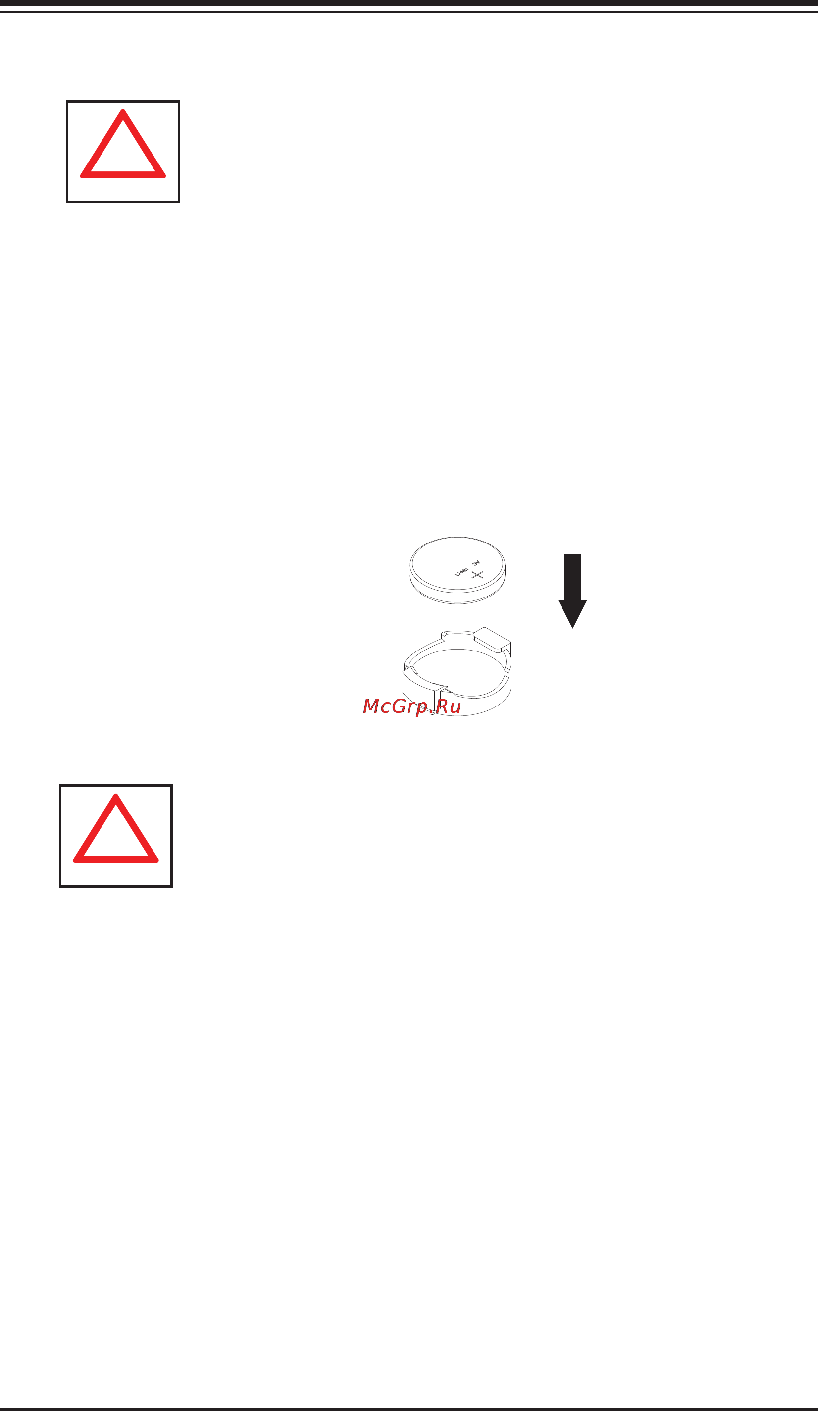 Supermicro sys-5017r-mtf [30/106] 4 operating precautions