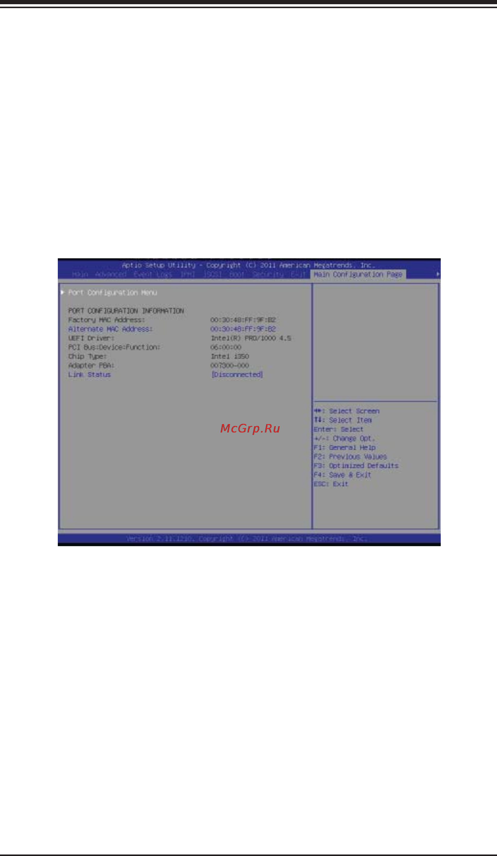 Supermicro sys-5017r-mtf [94/106] 10 main conﬁ guration page