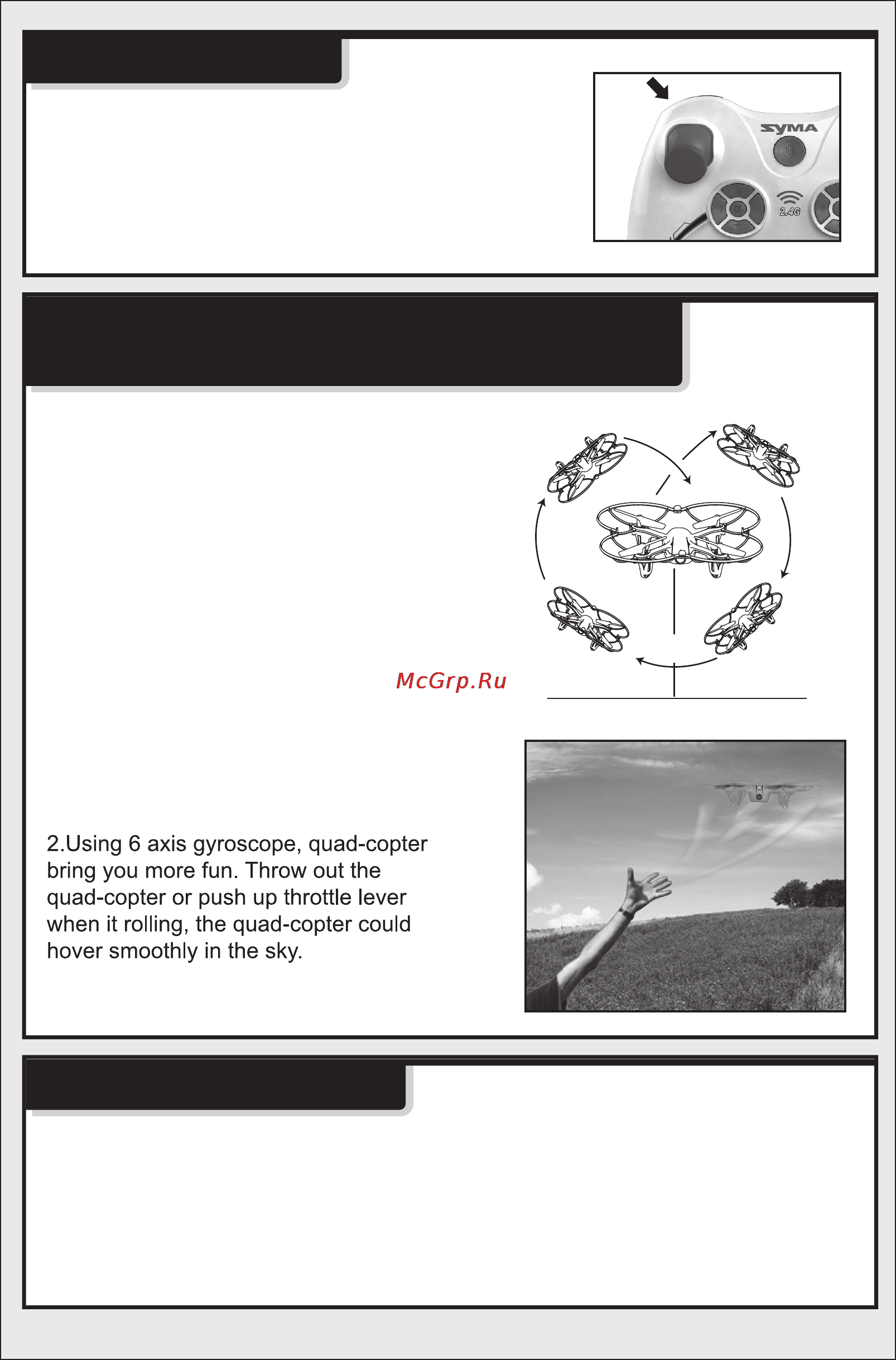 Syma x11c [7/12] D eversion and throwing flight instructions