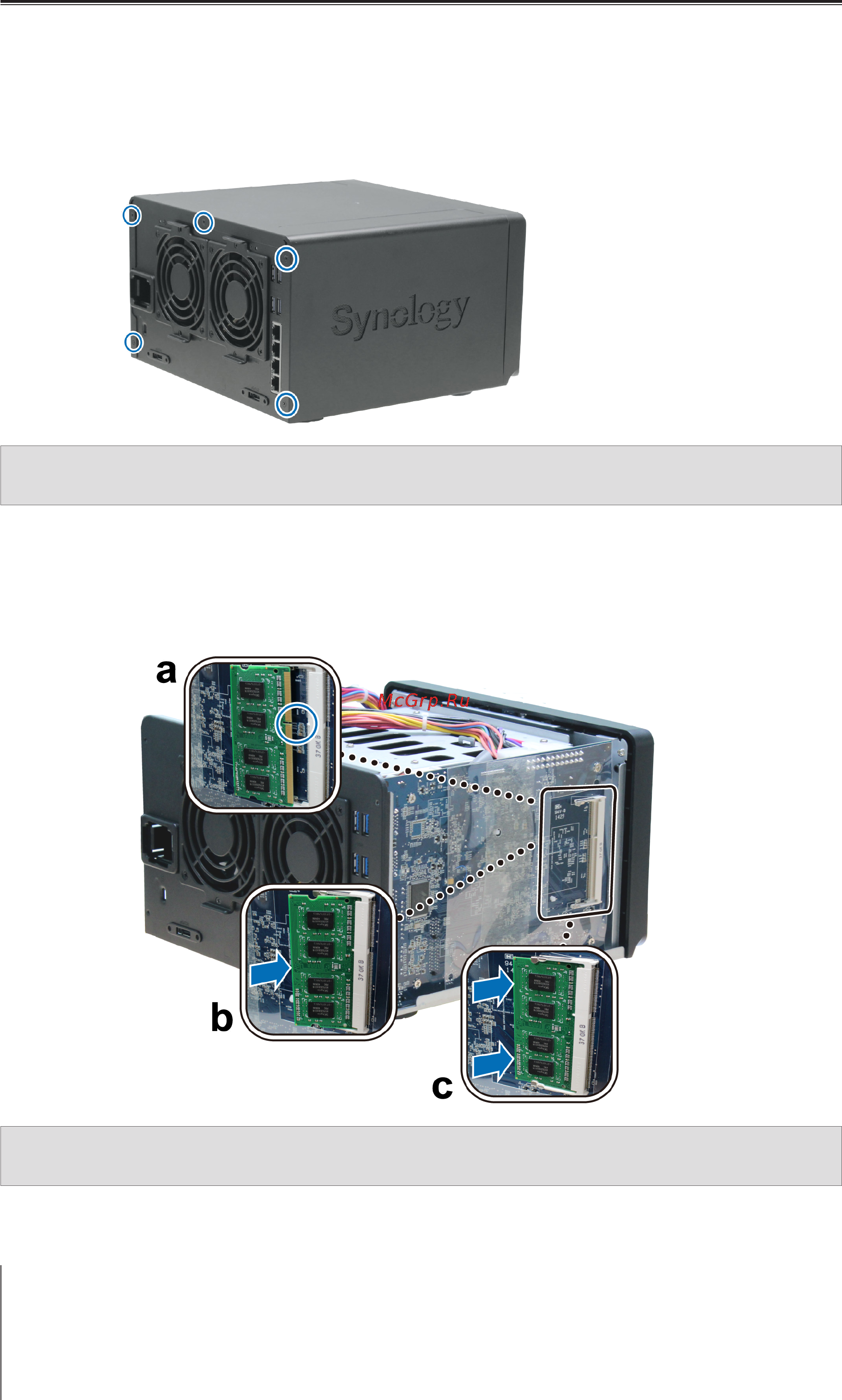 Synology ds1515+ [10/22] Глава 2 установка оборудования