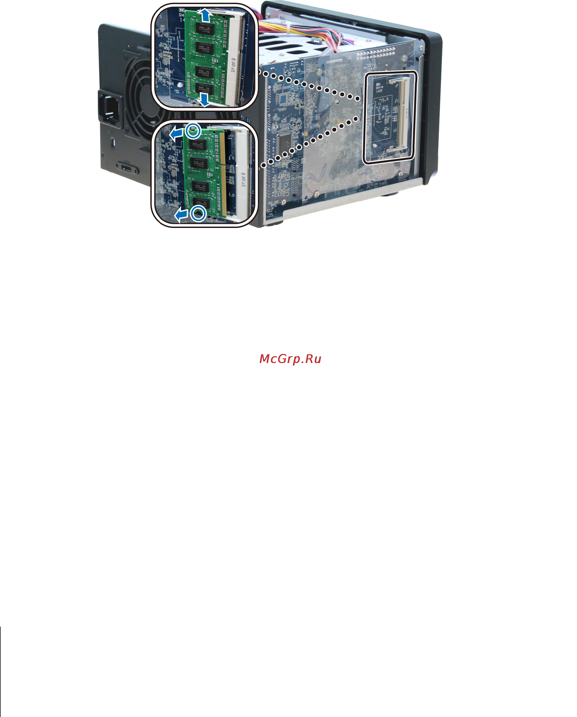 Synology ds1515+ [11/22] Глава 2 установка оборудования