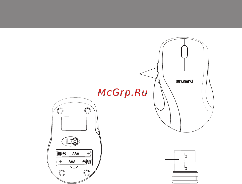 Sven rx-440 wireless black usb [10/19] Rx 440w