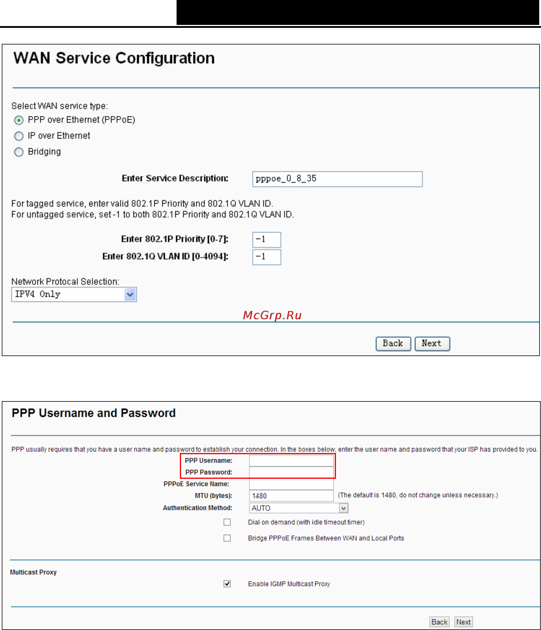 Tp-Link td-w8950n Инструкция по эксплуатации онлайн [25/98] 165948