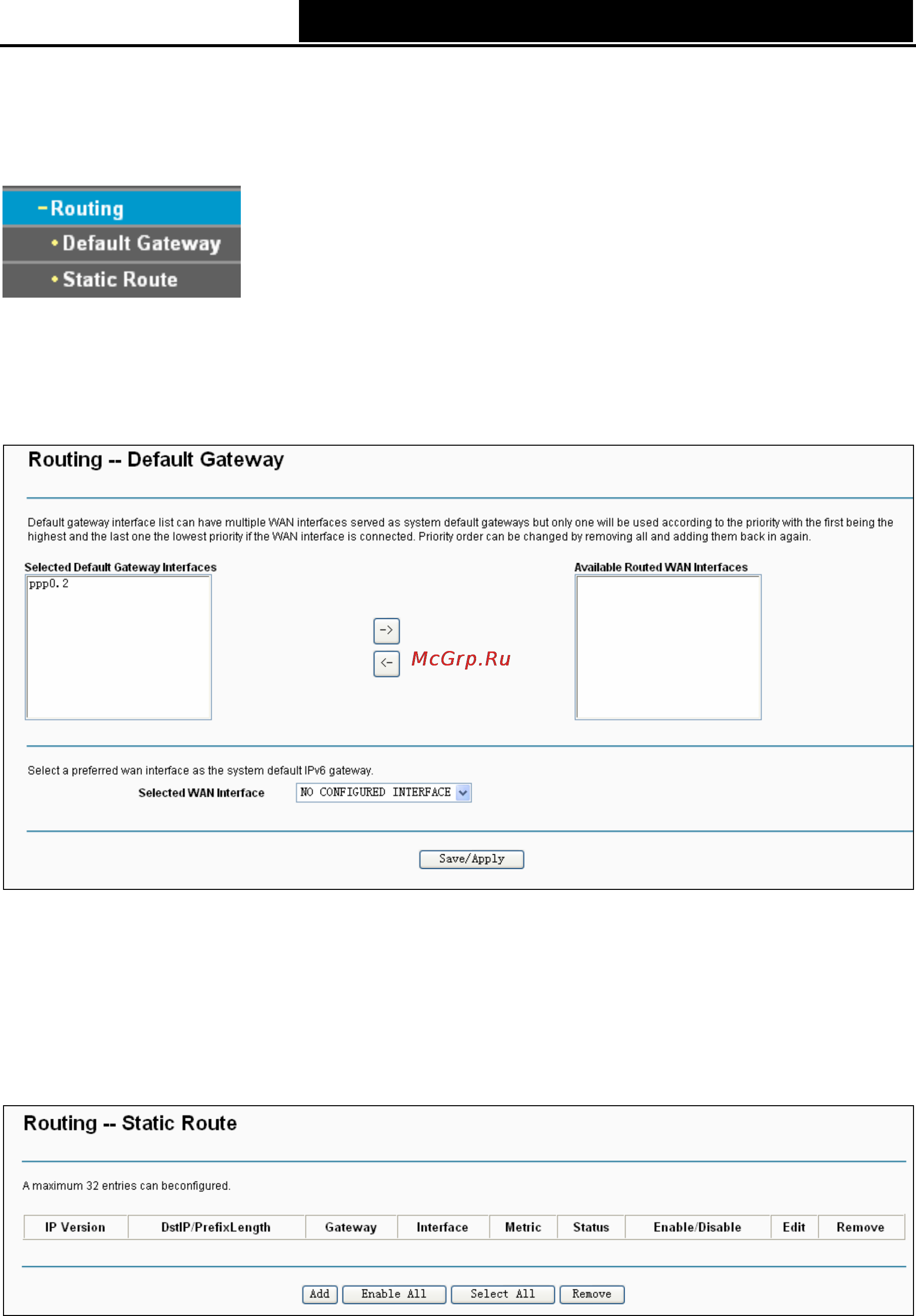 Tp-Link td-w8950n [50/98] Routing