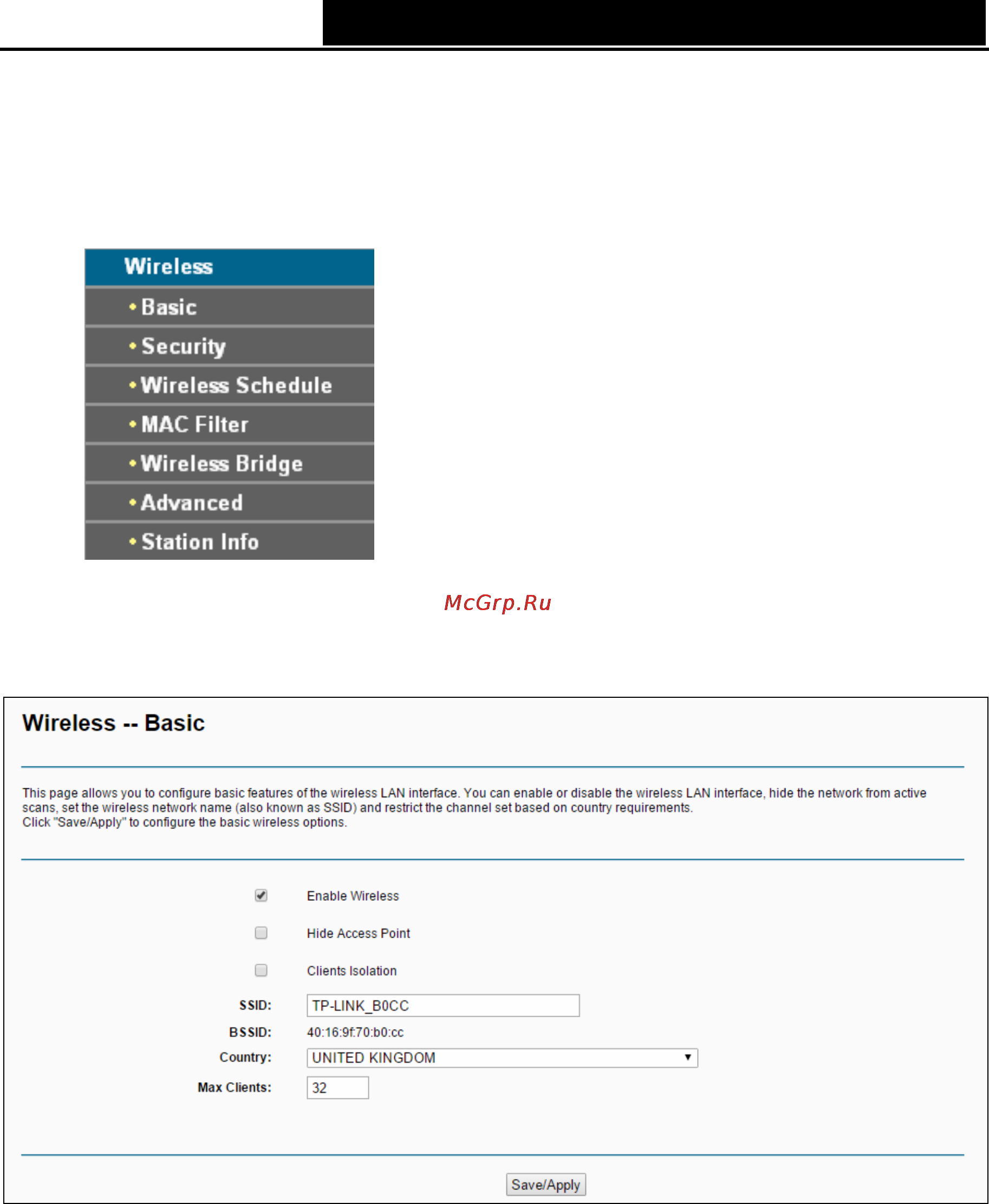 Tp-Link td-w8950n [60/98] Wireless