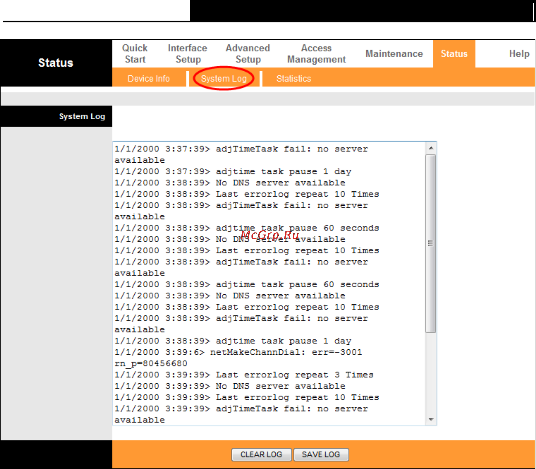 Tp-Link td-8901n [25/91] Statistics