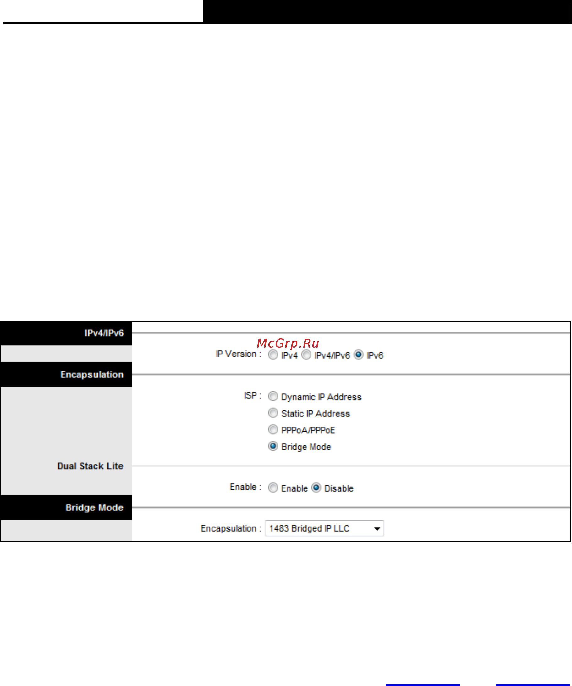 Tp-Link td-8901n [38/91] Ipv4 ipv6