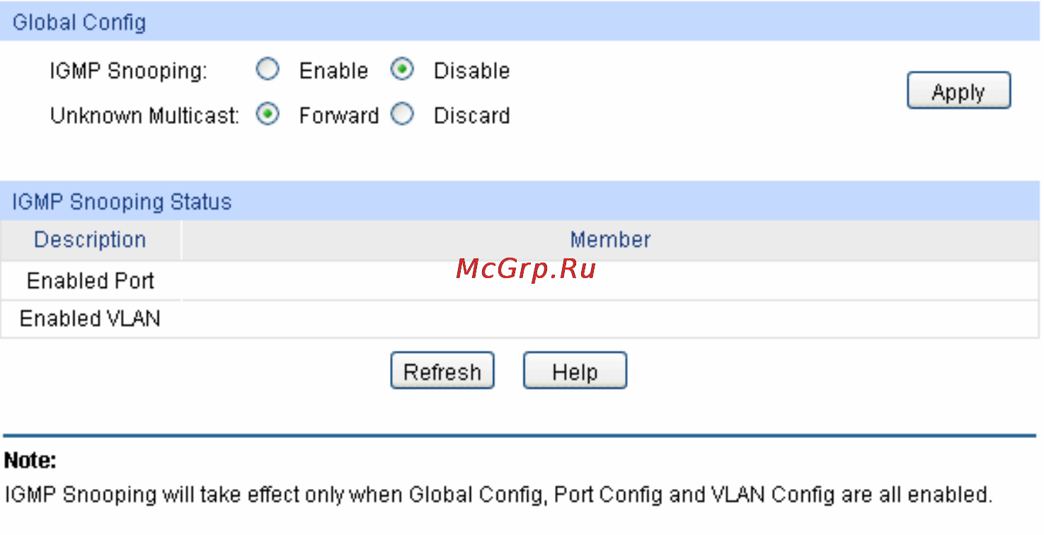 Tp-Link tl-sg5428 [111/253] Port config