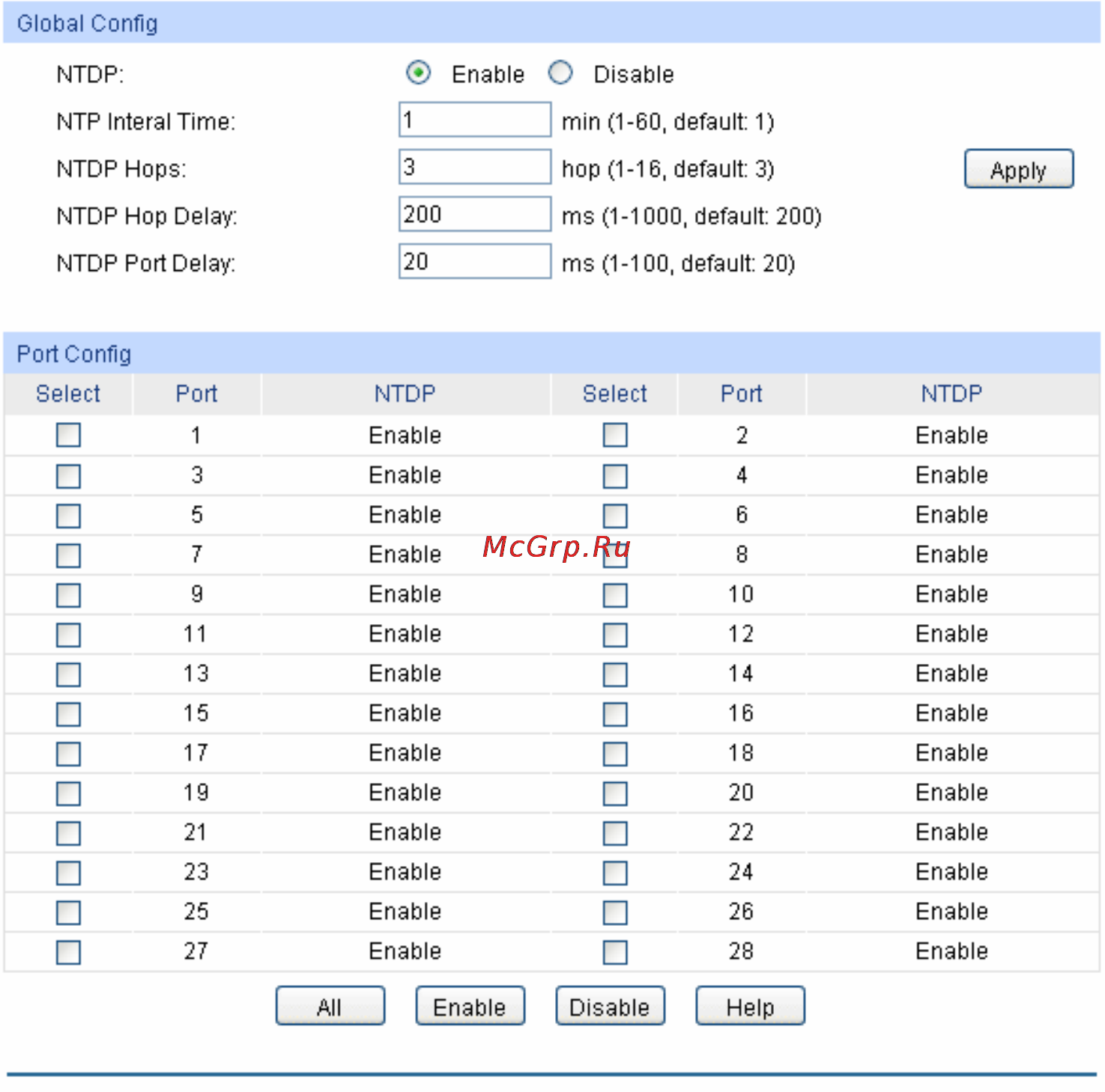 Tp-Link tl-sg5428 [215/253] The following entries are displayed on this screen