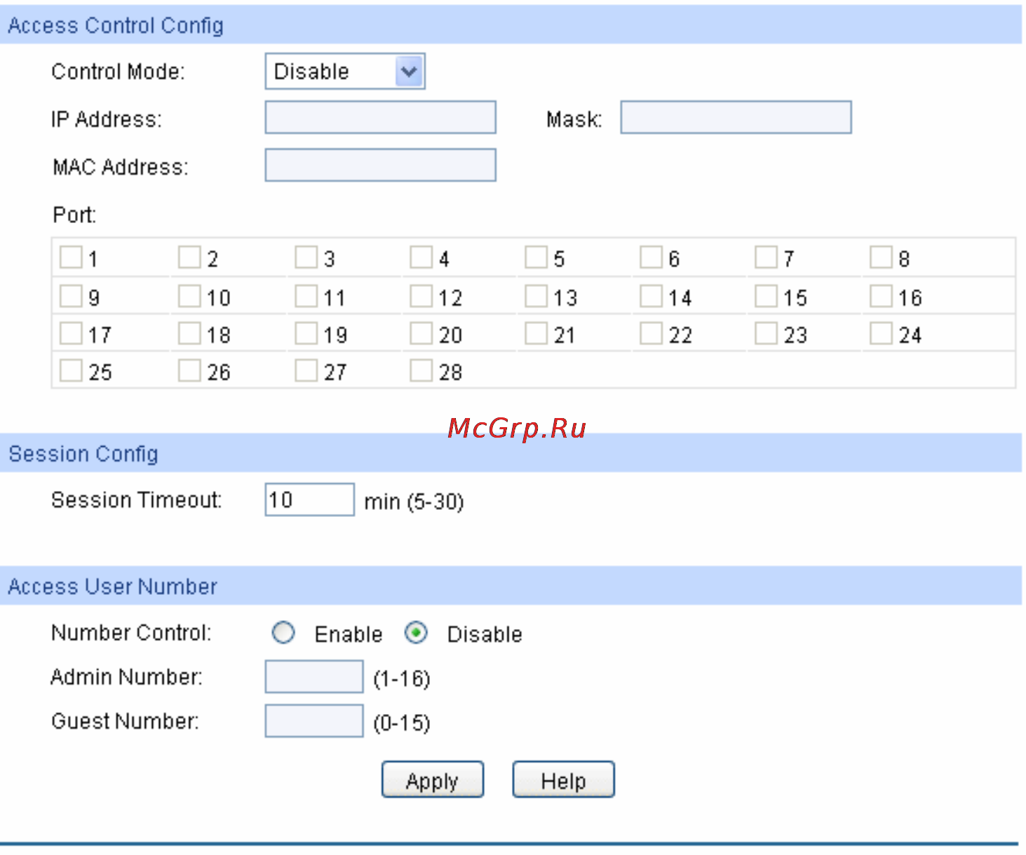 Tp-Link tl-sg5428 [32/253] The following entries are displayed on this screen