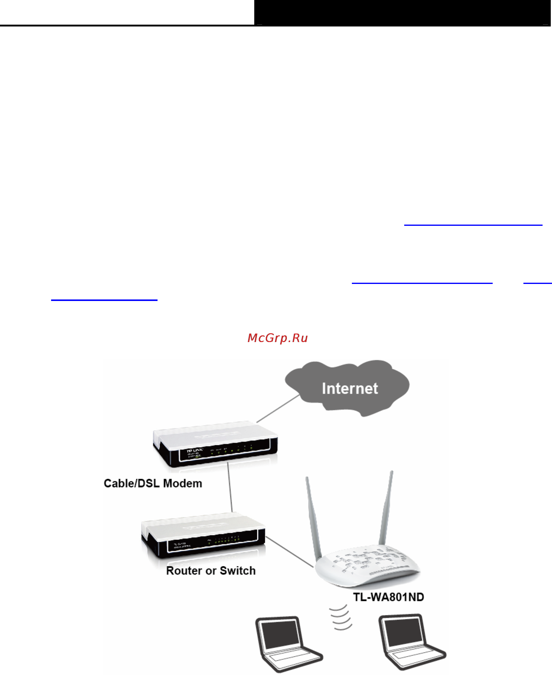 Tp-Link wa801nd [70/81] Appendix a application example