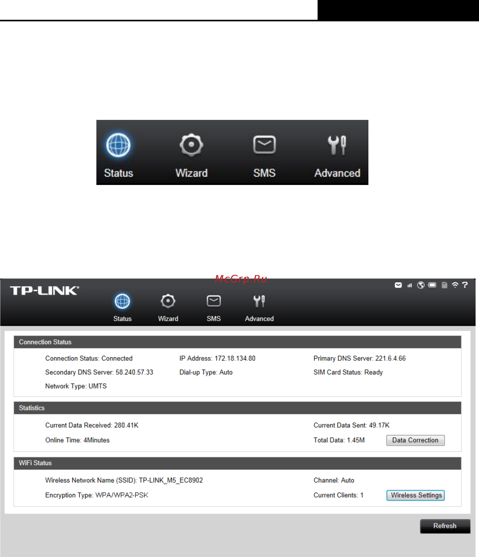 Tp-Link m5350 [19/47] Chapter 4 device configuration