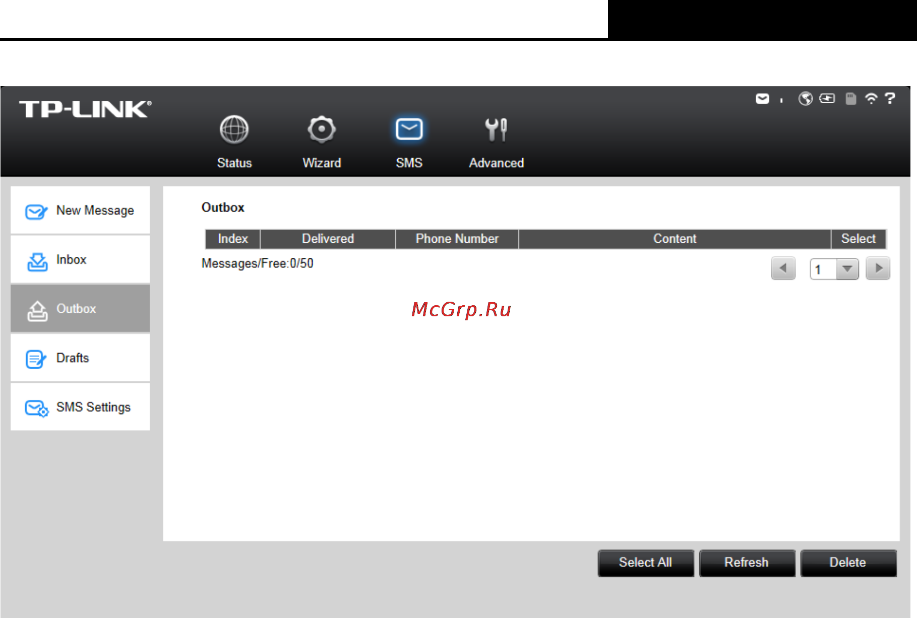 Tp-Link m5350 [22/47] Outbox