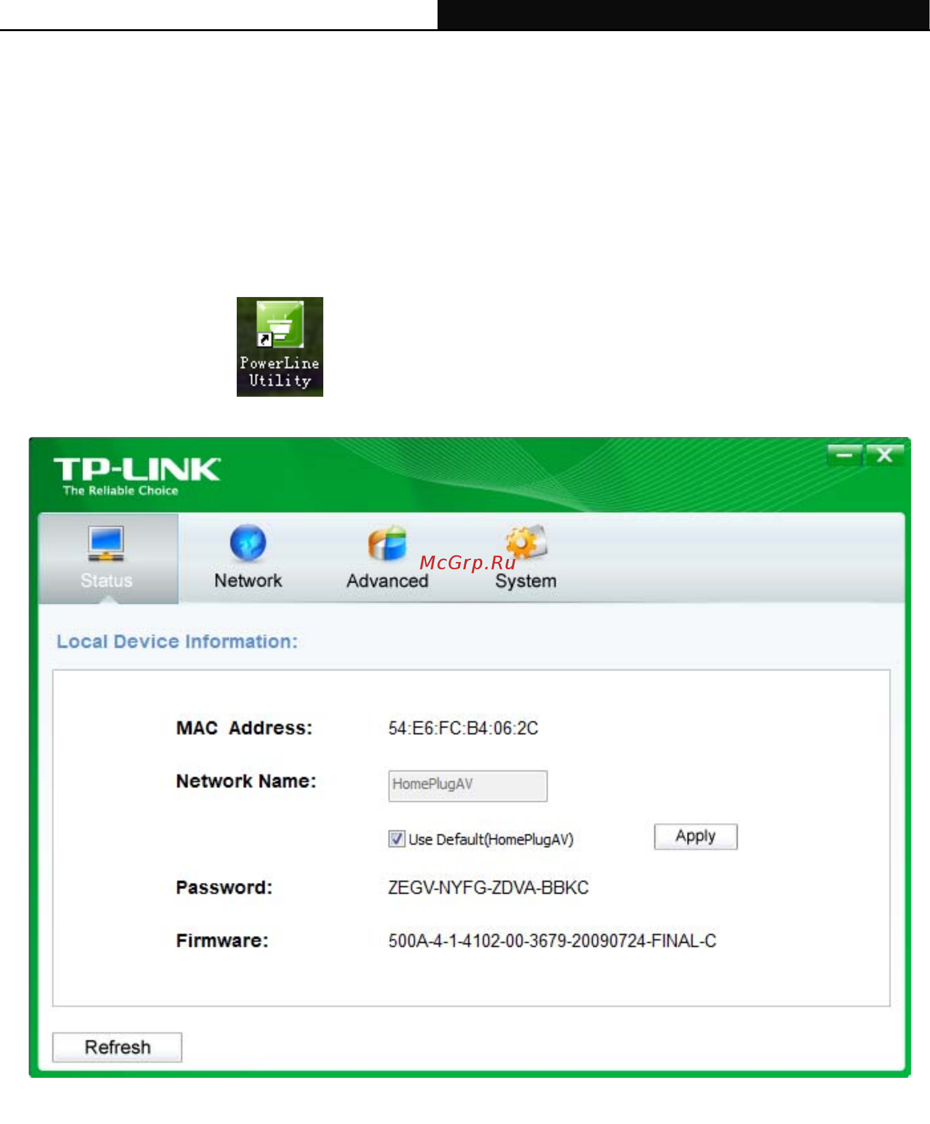 Tp-Link TL-PA4010P KIT V2 [19/28] Chapter 4 using the management utility