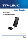 Tp-Link archer t4u Инструкция по эксплуатации