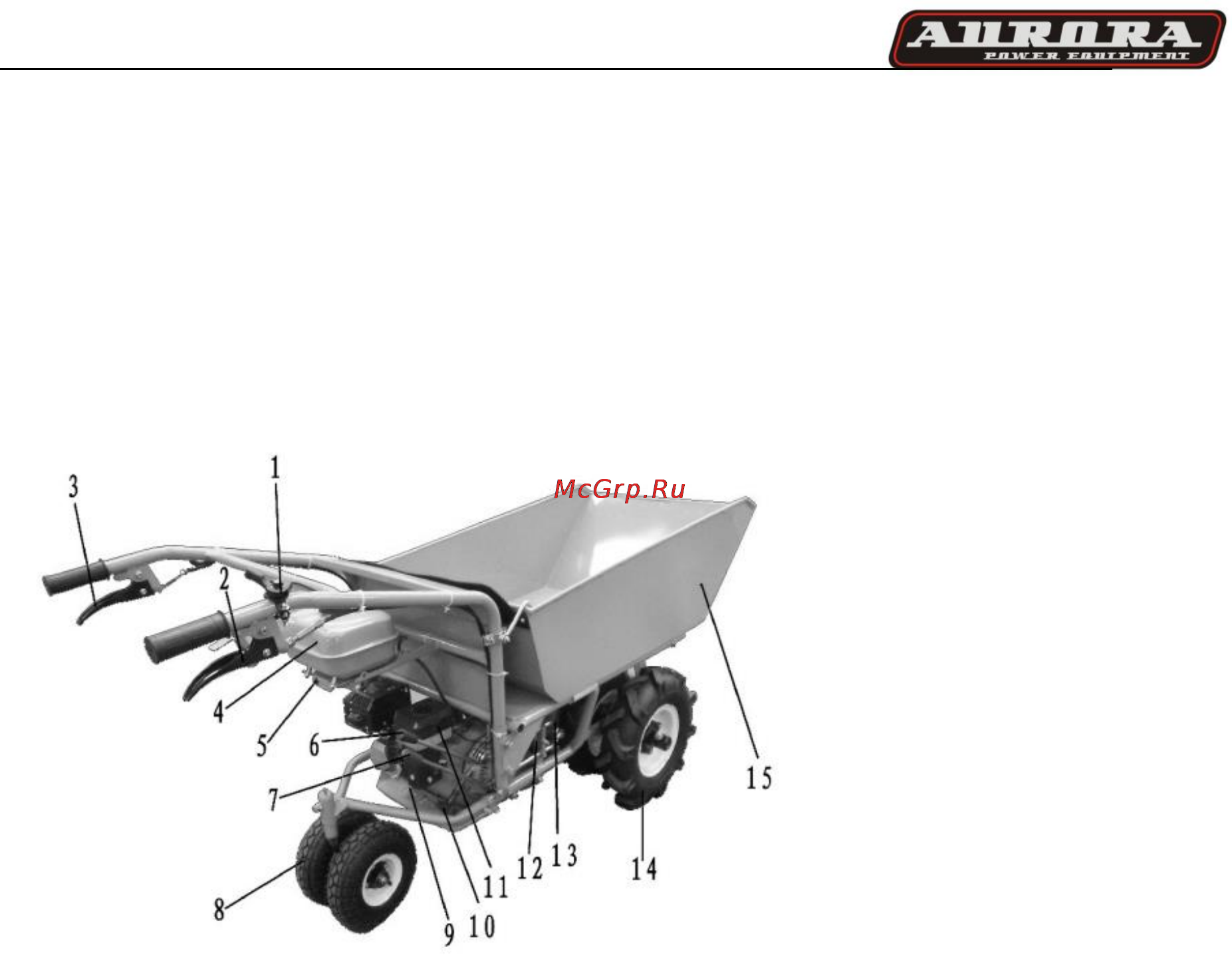 Aurora TRANSPORTER 333 Инструкция по эксплуатации онлайн [8/15] 166160