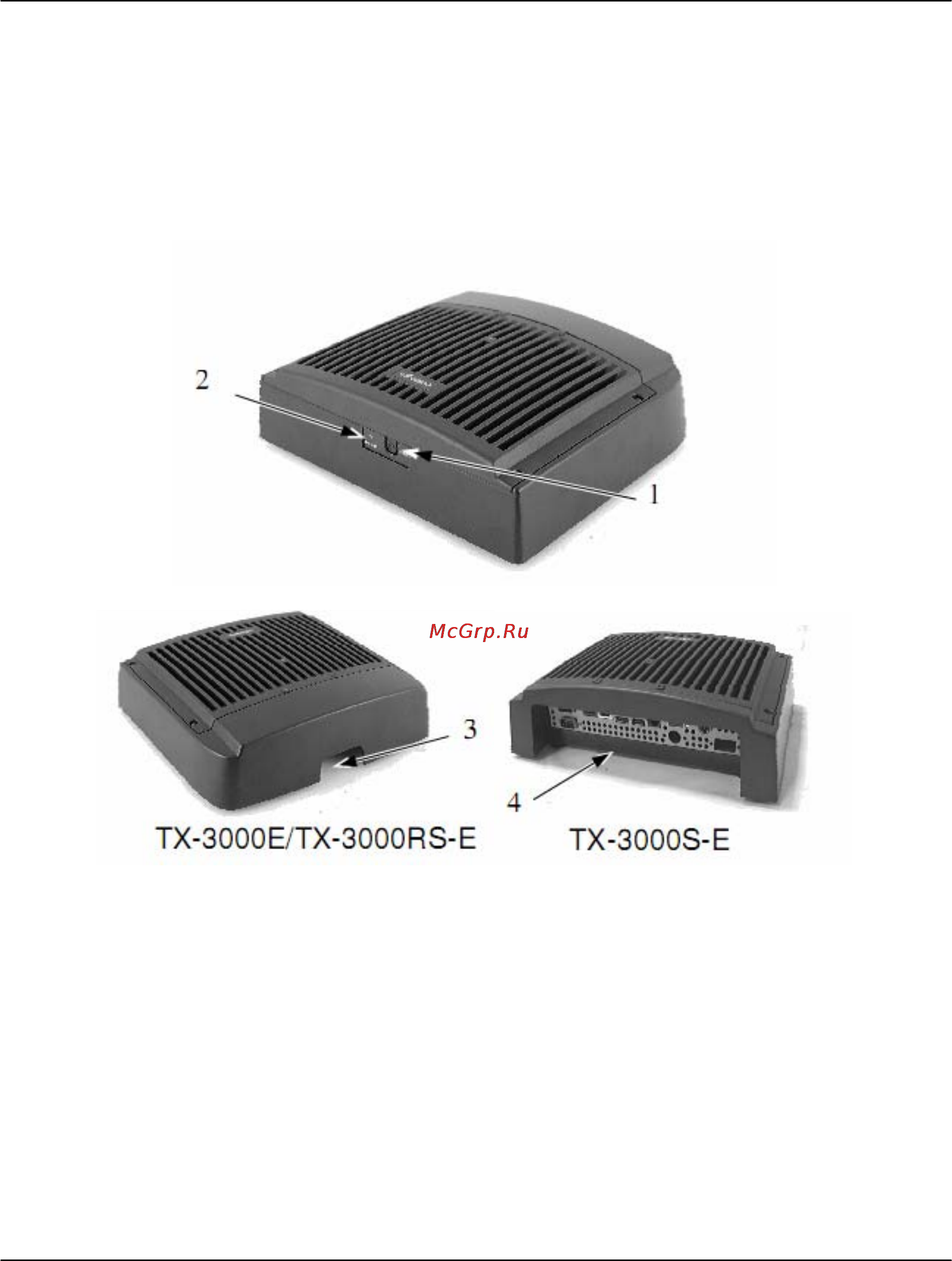 Posiflex TX-3000E [5/13] Описание устройства