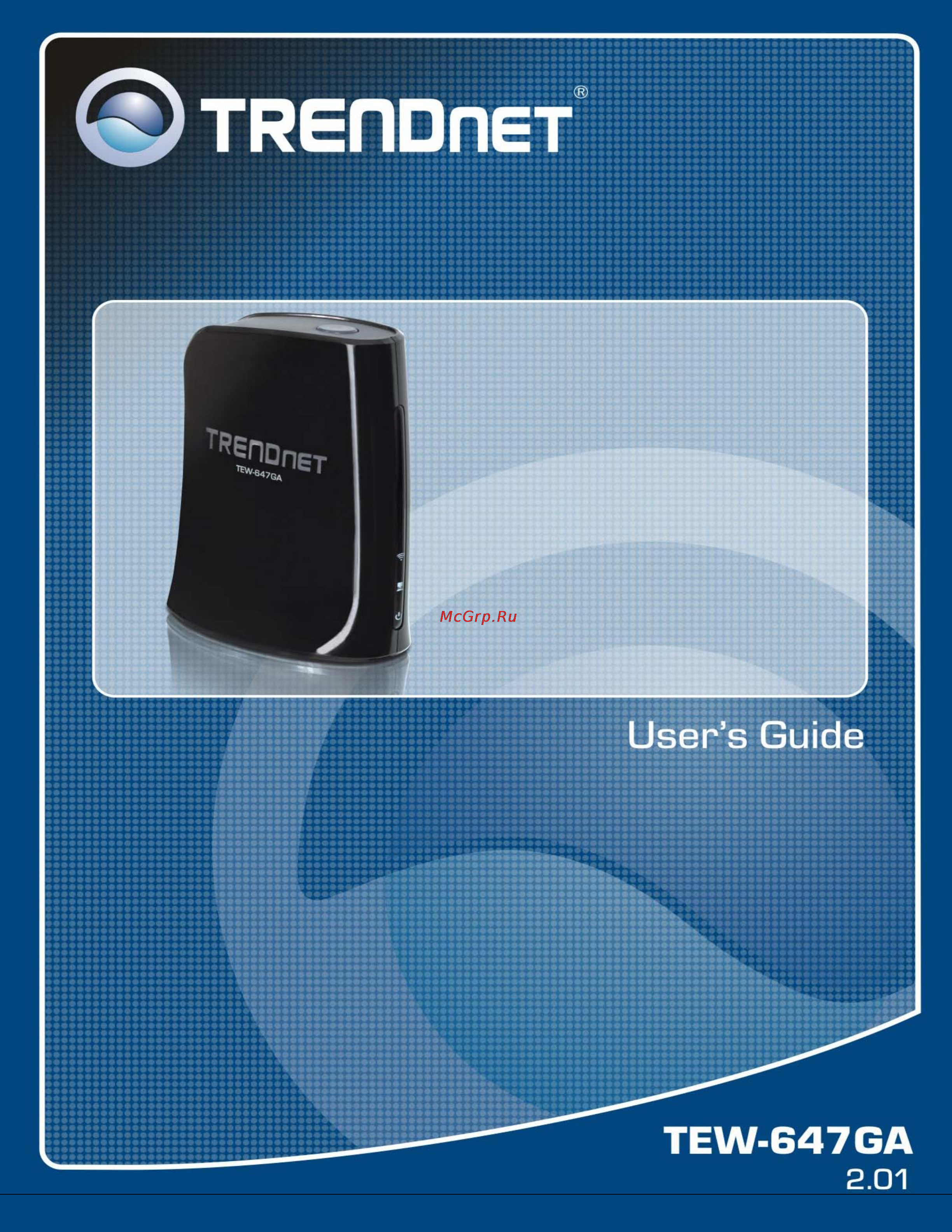 Trendnet TEW-647GA Инструкция по эксплуатации онлайн