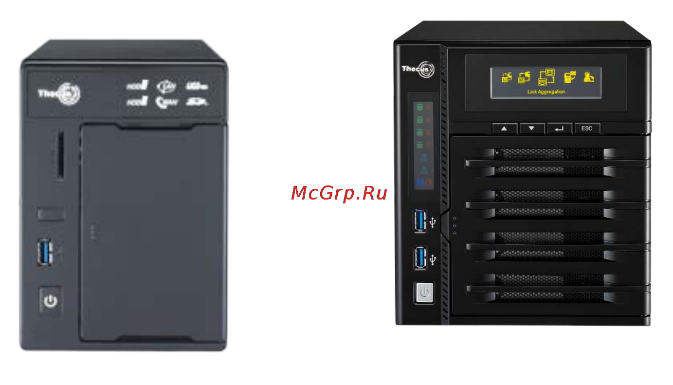 Thecus N2800 NAS Server Инструкция по эксплуатации онлайн [16/182] 167377