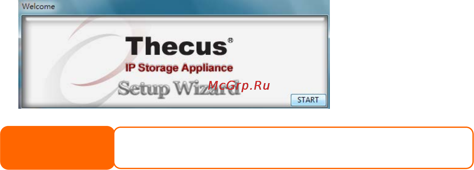 Thecus W12000 [17/182] Глава 3 начальная установка