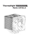 Thermalright macho 120 rev.a Инструкция по эксплуатации