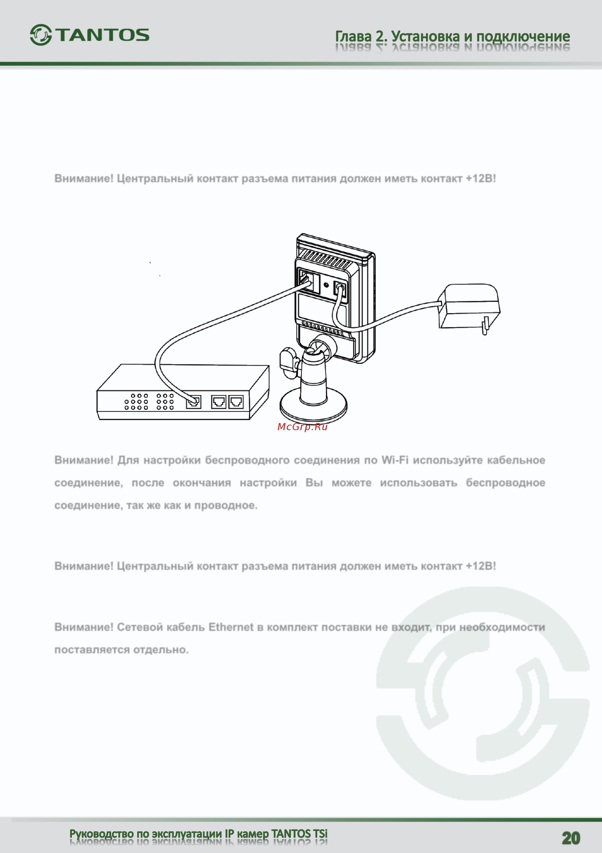 Tantos tsi-c211f (2.9) [21/94] Подключение камер tsi c111f 2 wi fi tsi c211f 2 wi fi