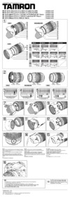 Tamron SP AF 17-50mm F/2.8 XR Di II LD Aspherical (IF) Canon EF-S Инструкция по эксплуатации