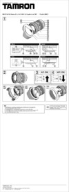 Tamron SP AF 10-24mm F/3.5-4.5 Di II LD Aspherical (IF) Nikon F Инструкция по эксплуатации