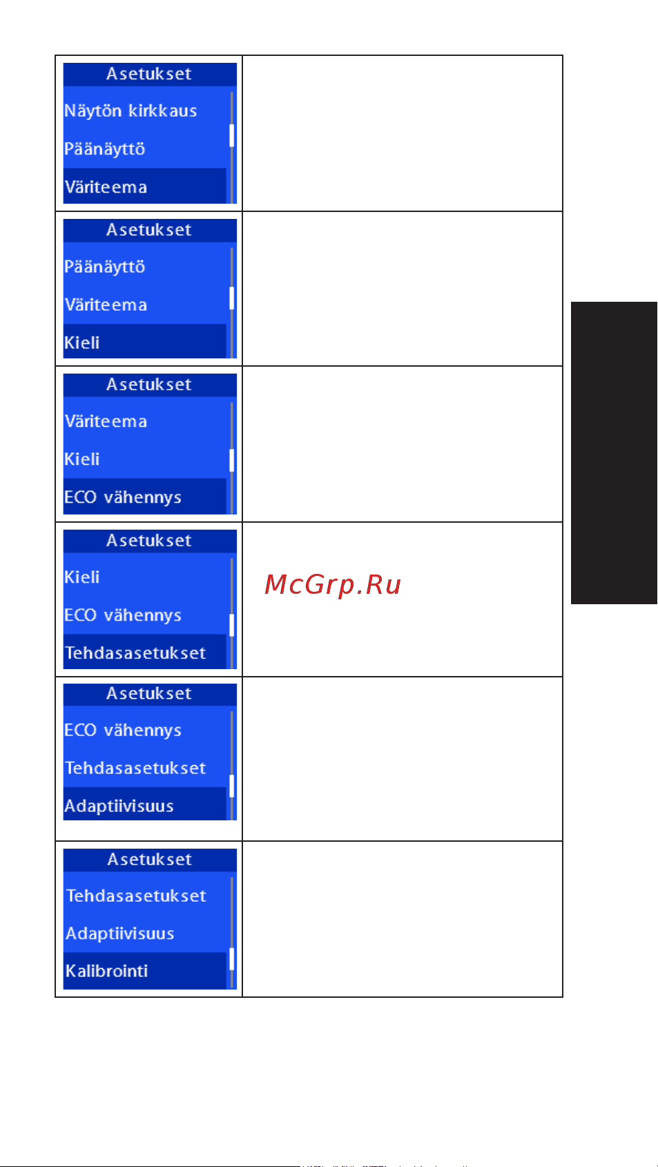 Thermo reg ti 970, белый Инструкция по эксплуатации онлайн [23/56] 166474