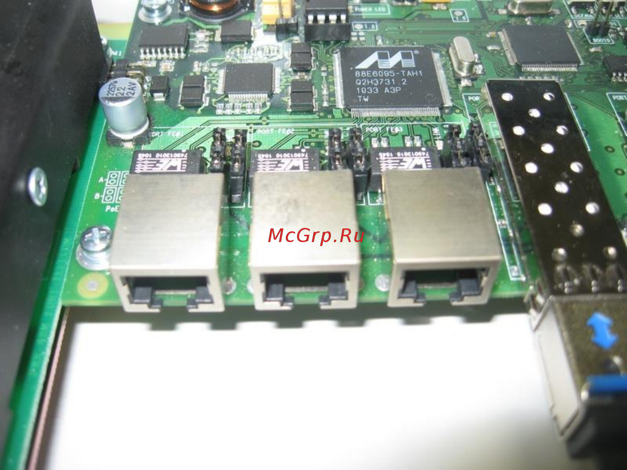 TFortis PSW-2G [11/69] Порты fast ethernet