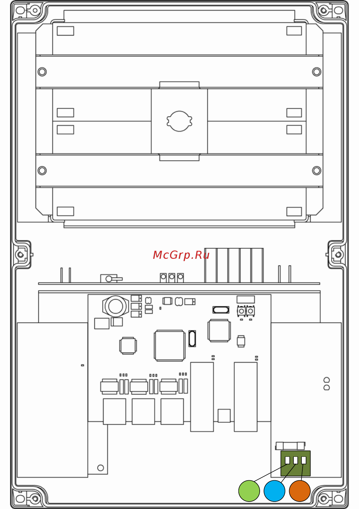 TFortis PSW-2G [36/69] Подключение питания к psw 2g ups
