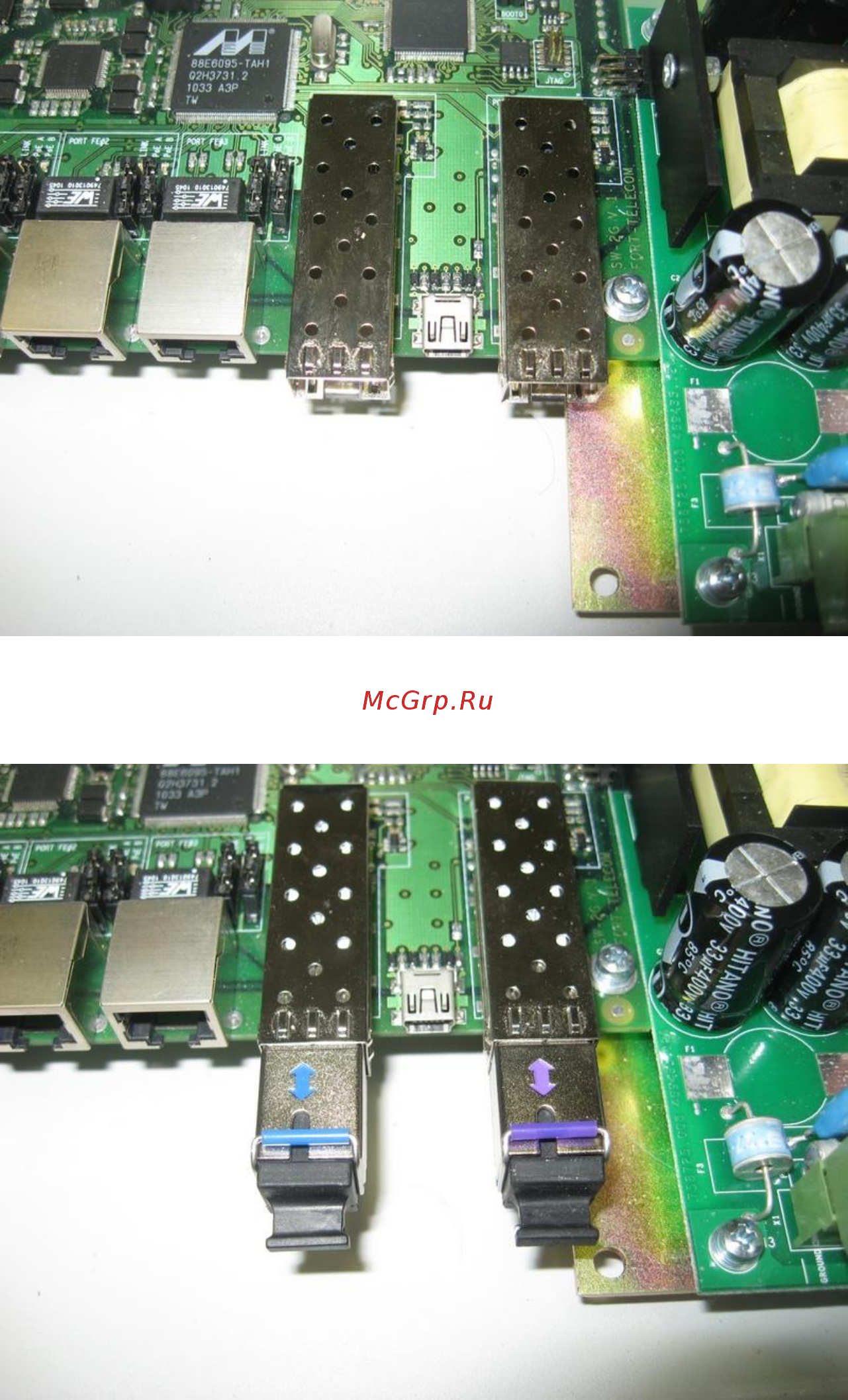 TFortis PSW-2G [8/69] Порты gigabit ethernet