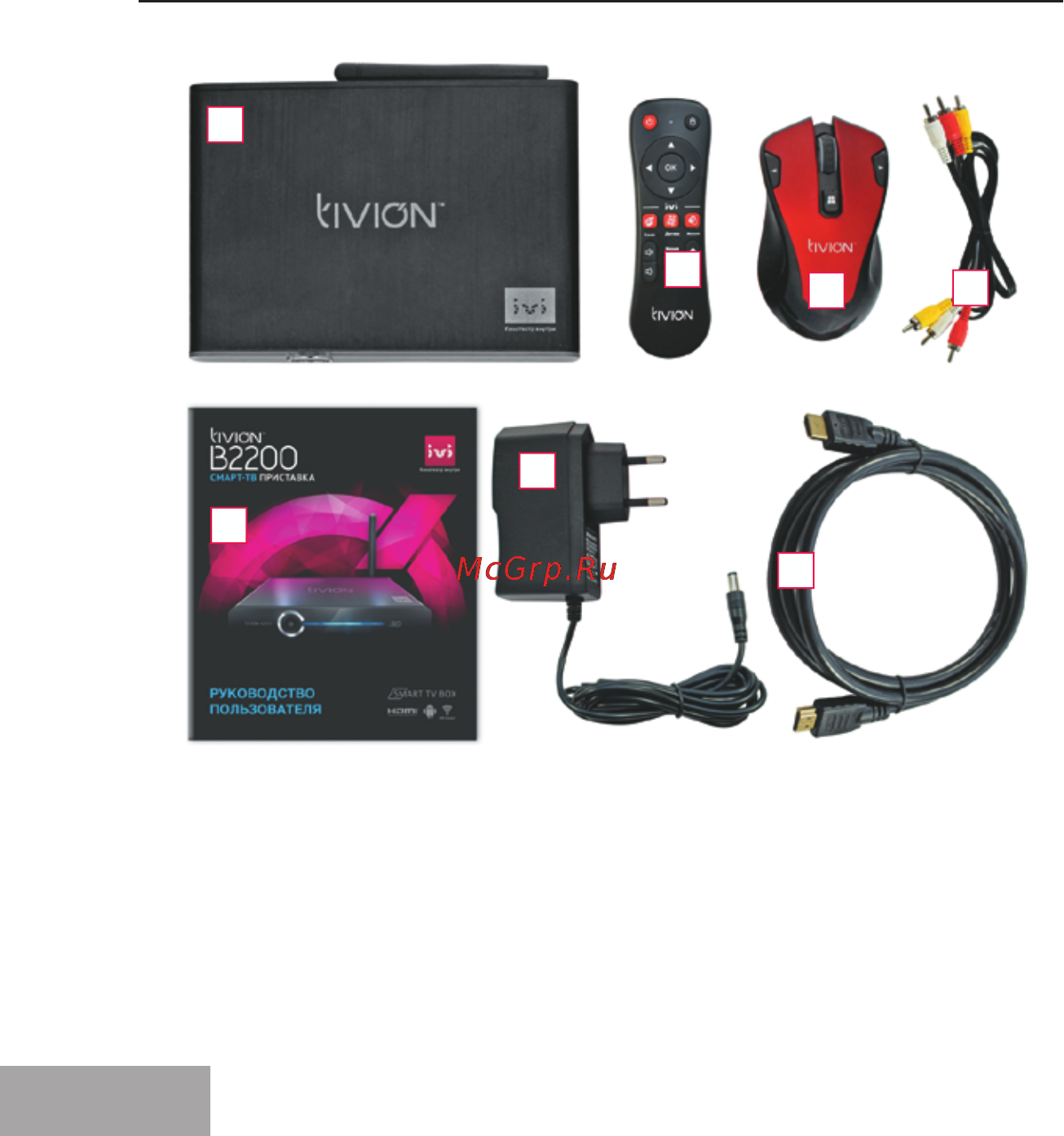 Tivion b2200 [4/21] Комплектация