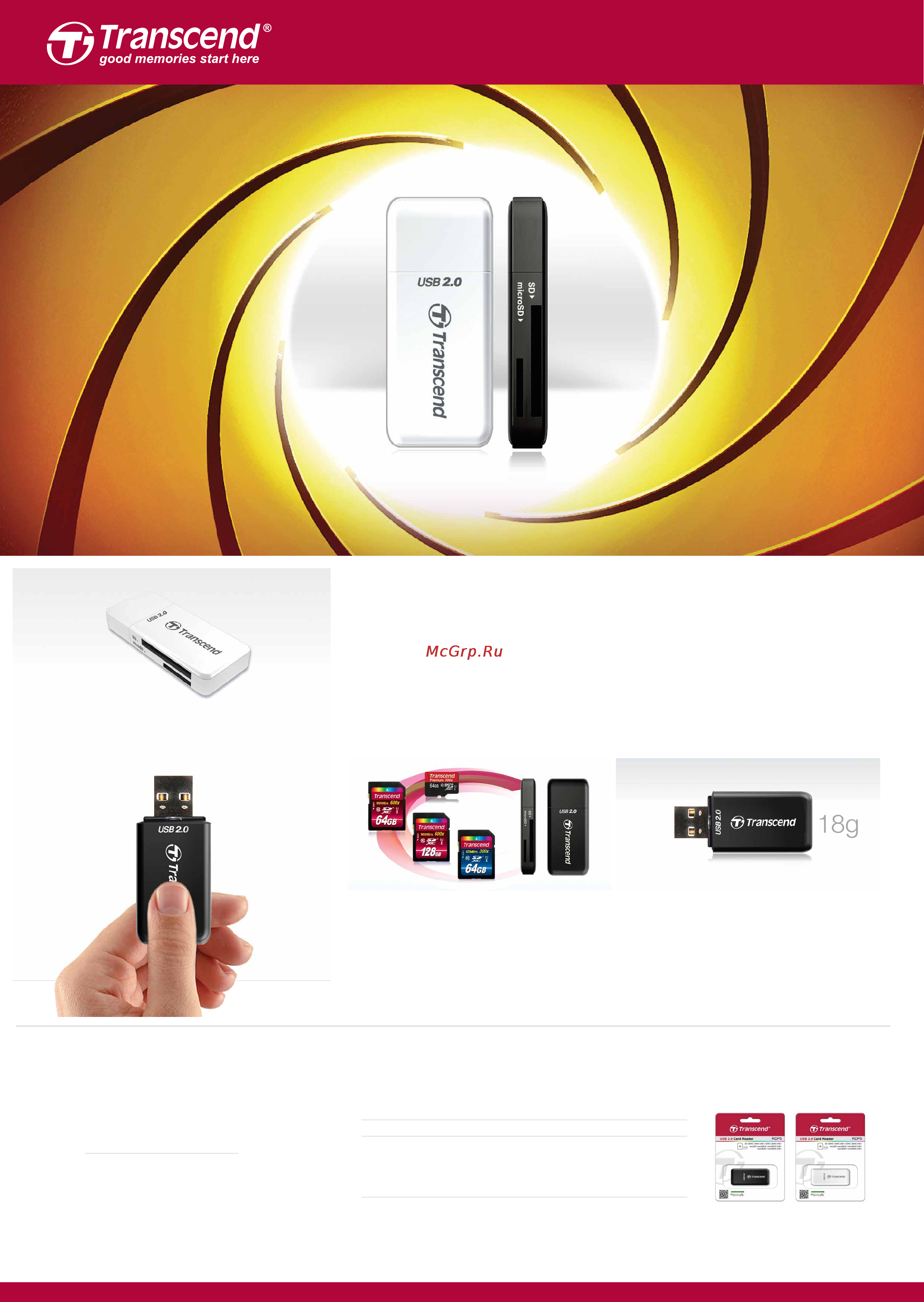 Transcend TS-RDP7K [2/2] Usb flash drive