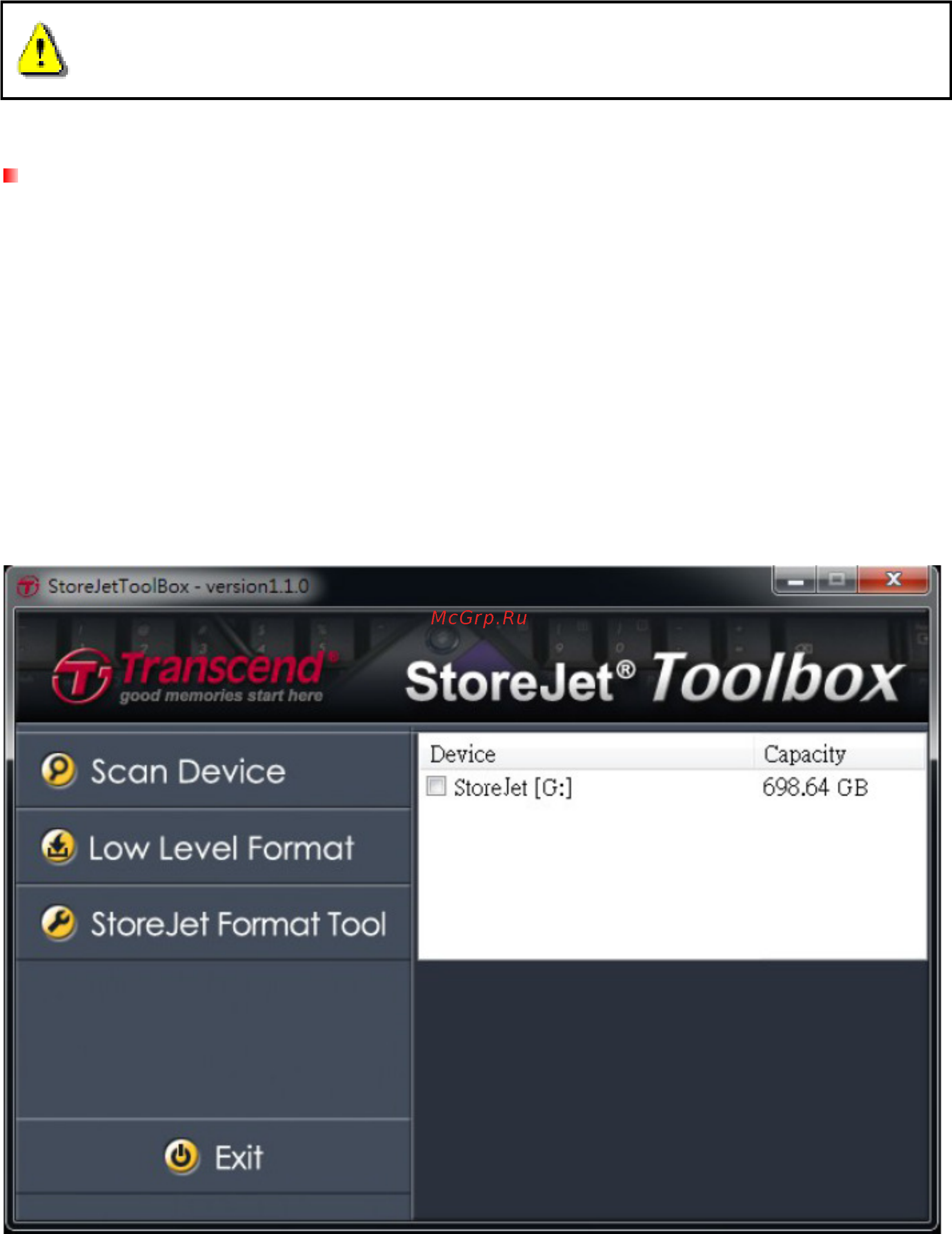 Transcend StoreJet 25H3, TS1TSJ25H3P, 1ТБ, фиолетовый-черный [13/23] Форматирование жесткого диска