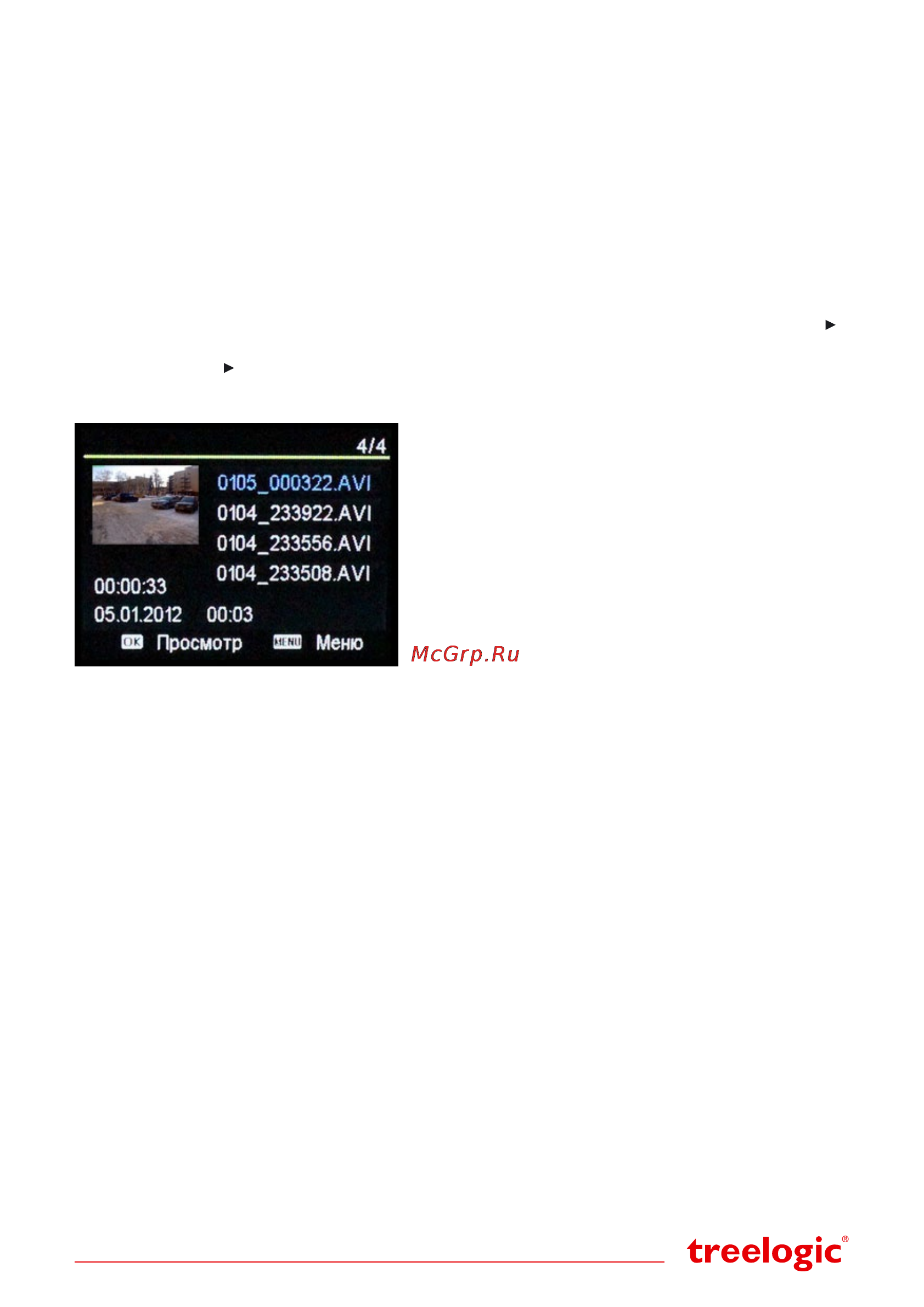 Treelogic TL-DVR 1503 [16/20] Просмотр файлов