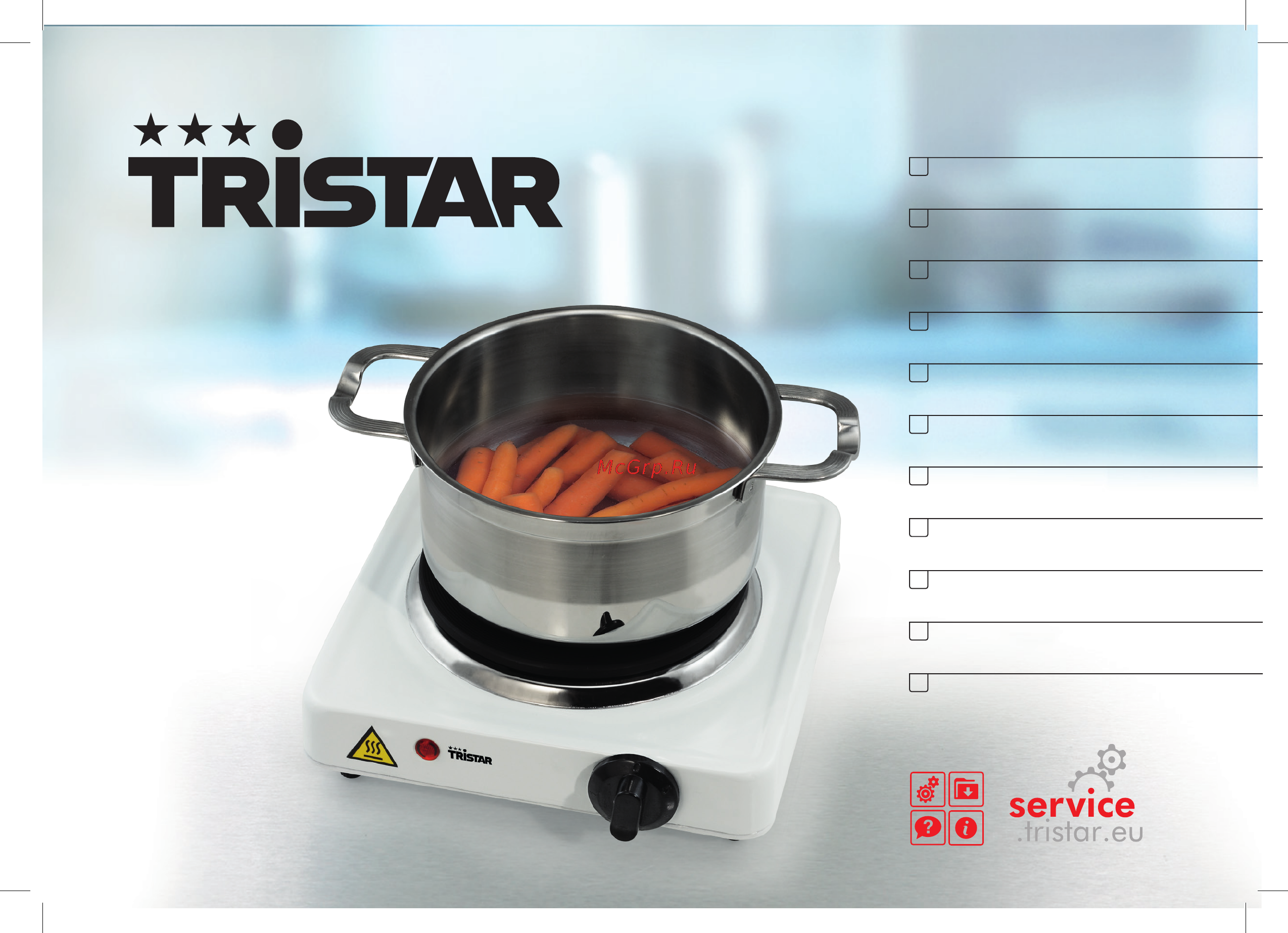 Tristar kp-6185 Инструкция по эксплуатации онлайн