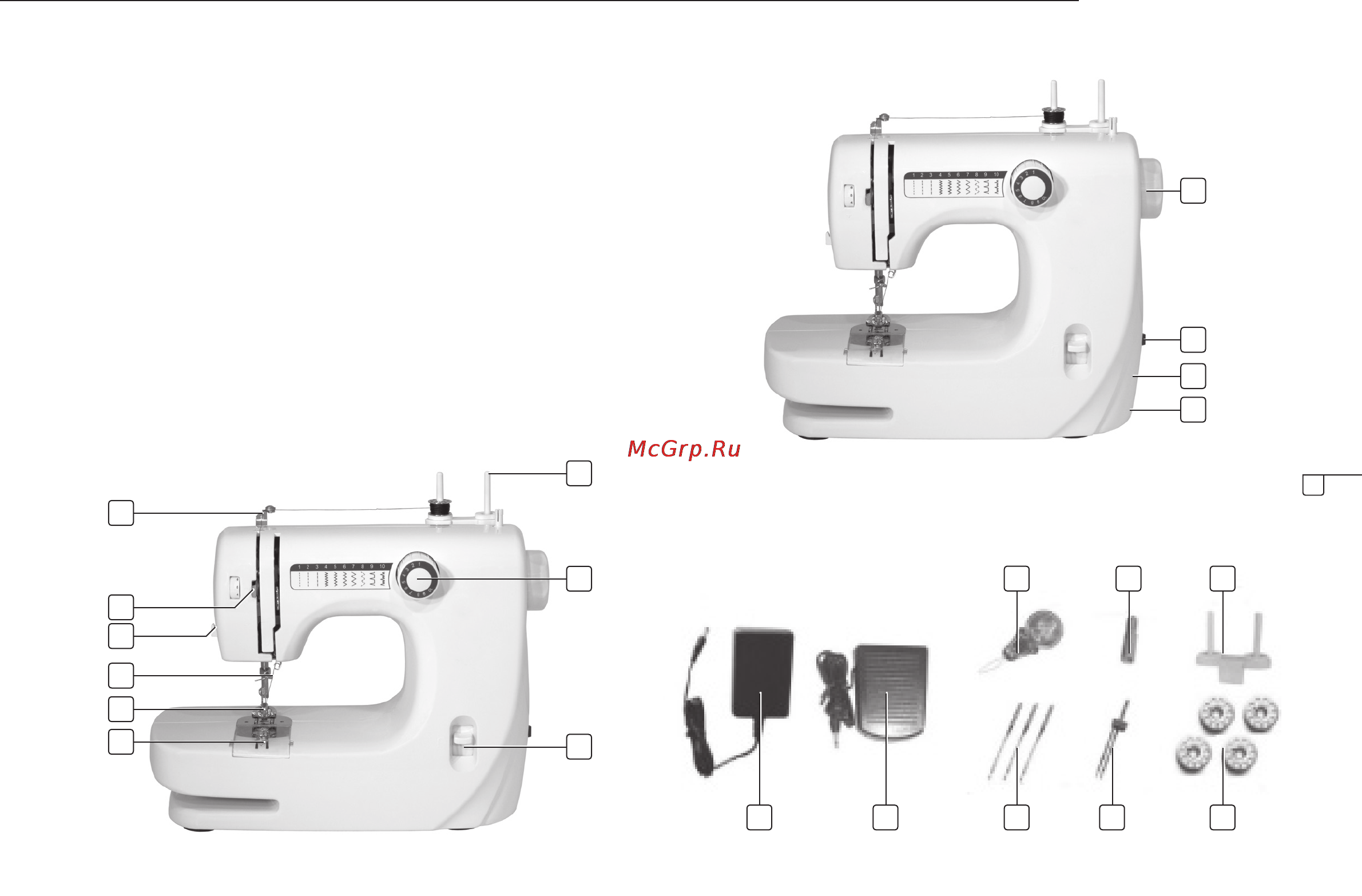 Tristar sm-6000 [67/84] Descrizione parti