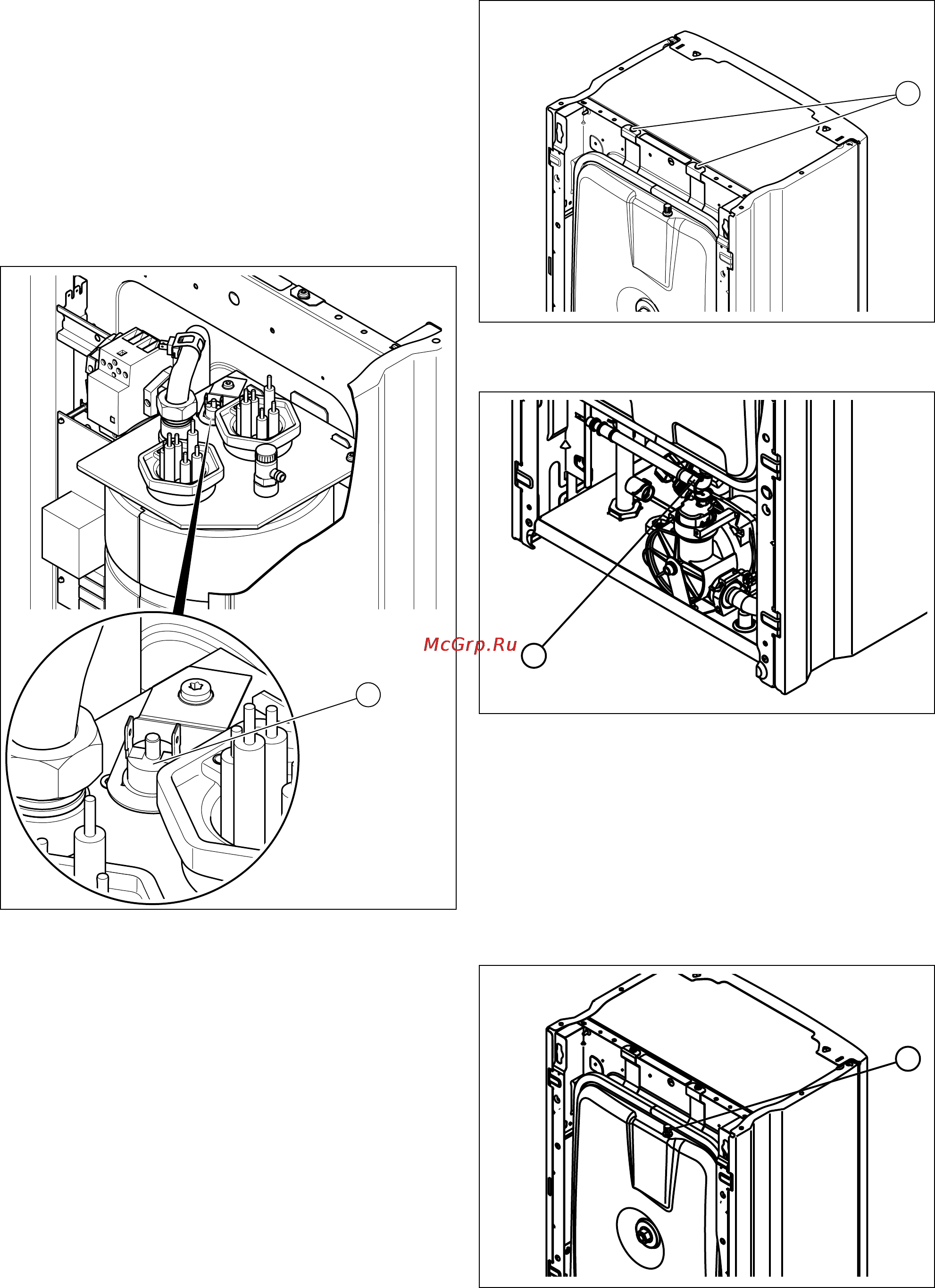 Vaillant eloblock ve 18 10009378, 18 квт [19/36] Осмотр и техобслуживание 10
