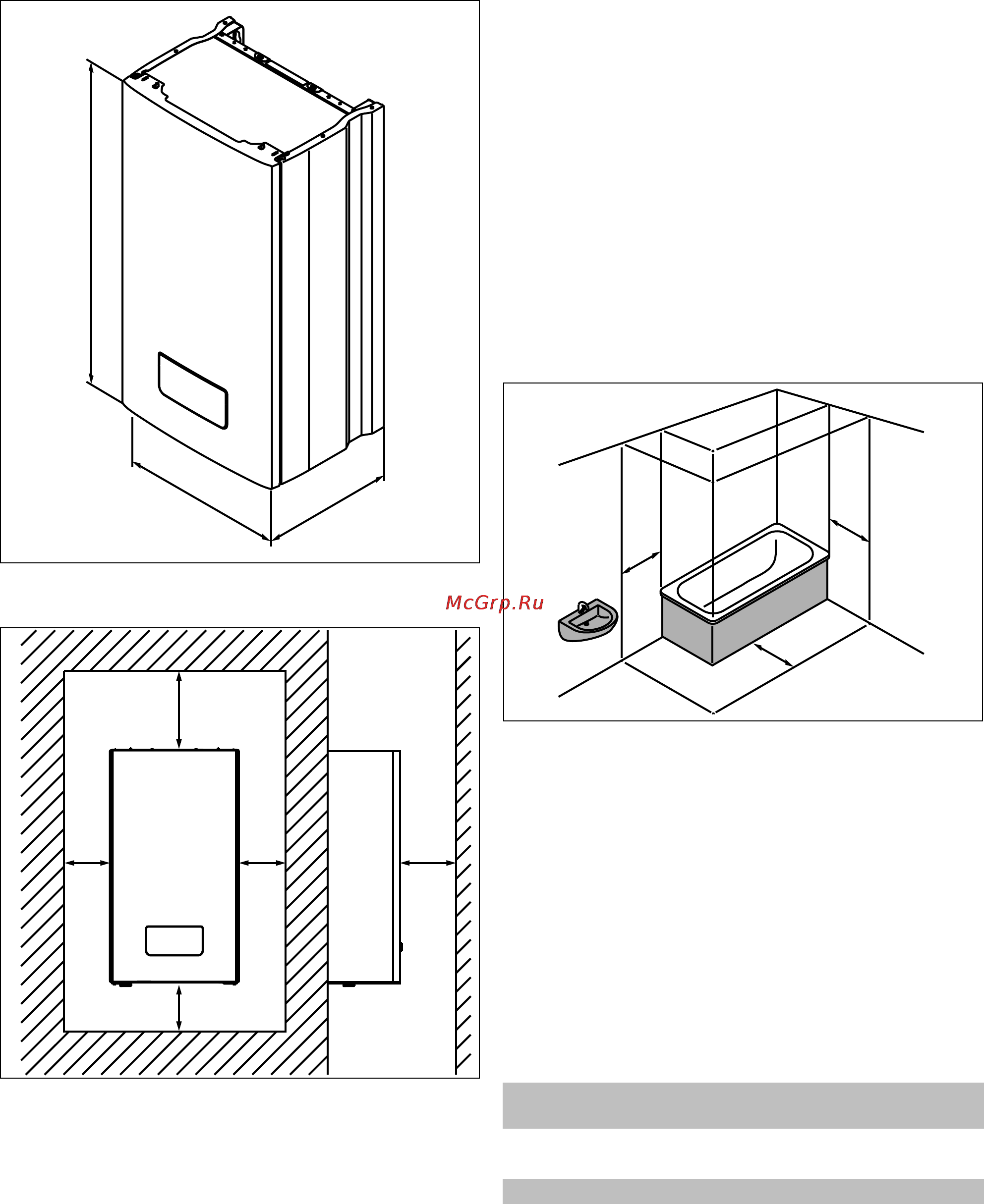 Vaillant eloblock ve 18 10009378, 18 квт [8/36] Размеры