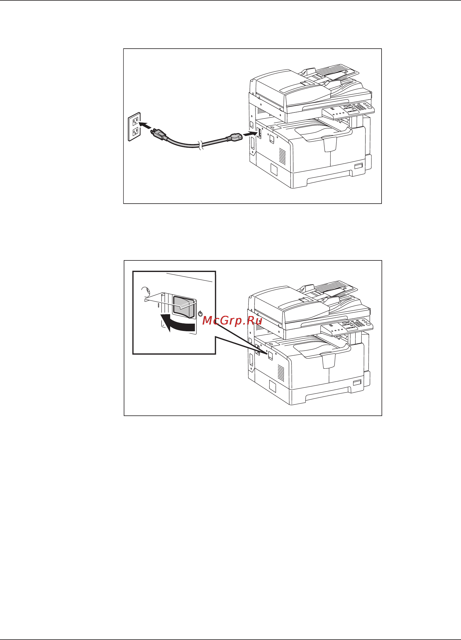 Toshiba e-Studio 223, A3 [13/48] Распаковка и запуск
