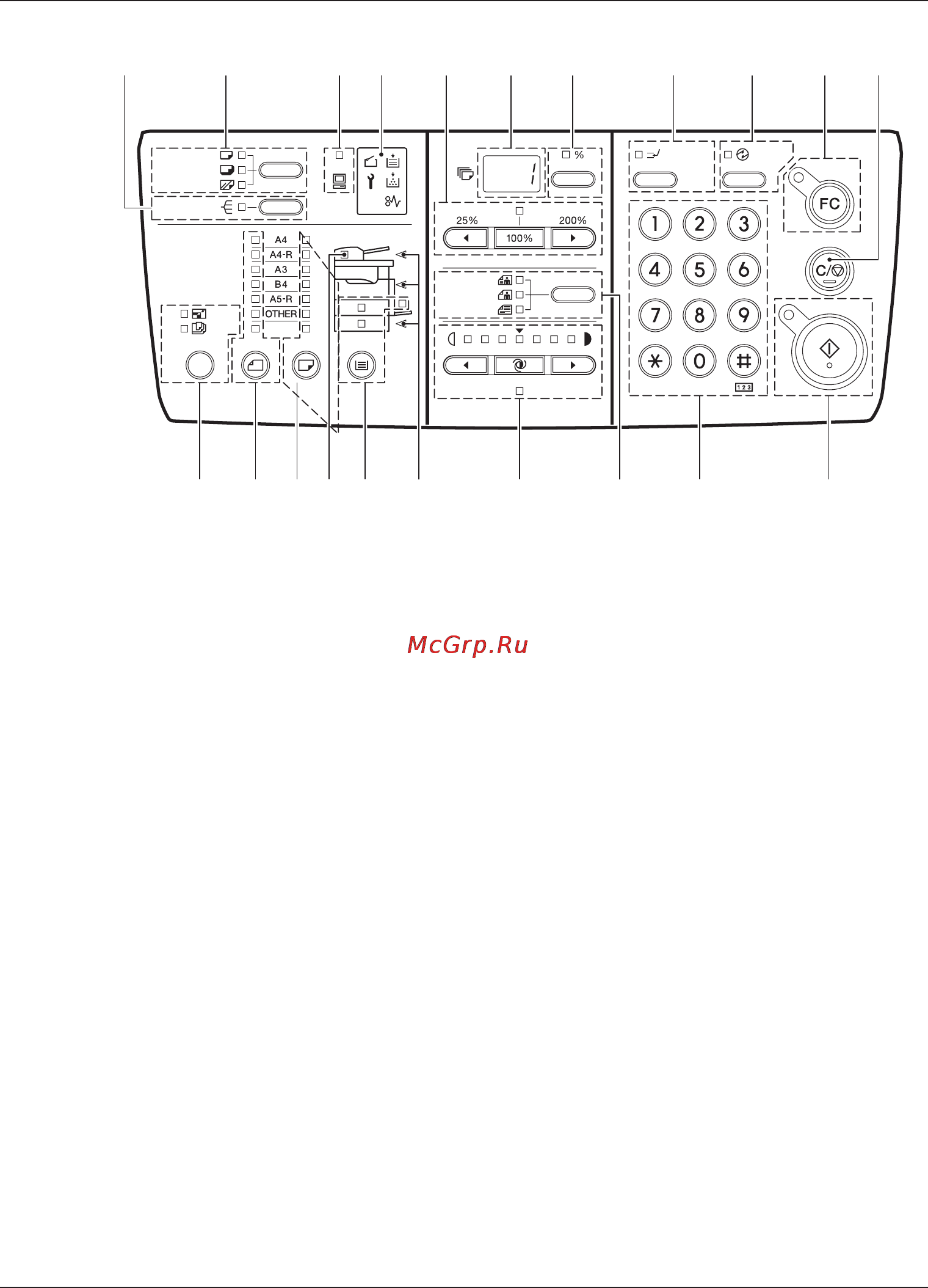 Toshiba e-Studio 223, A3 [26/48] Панель управления e studio223 243