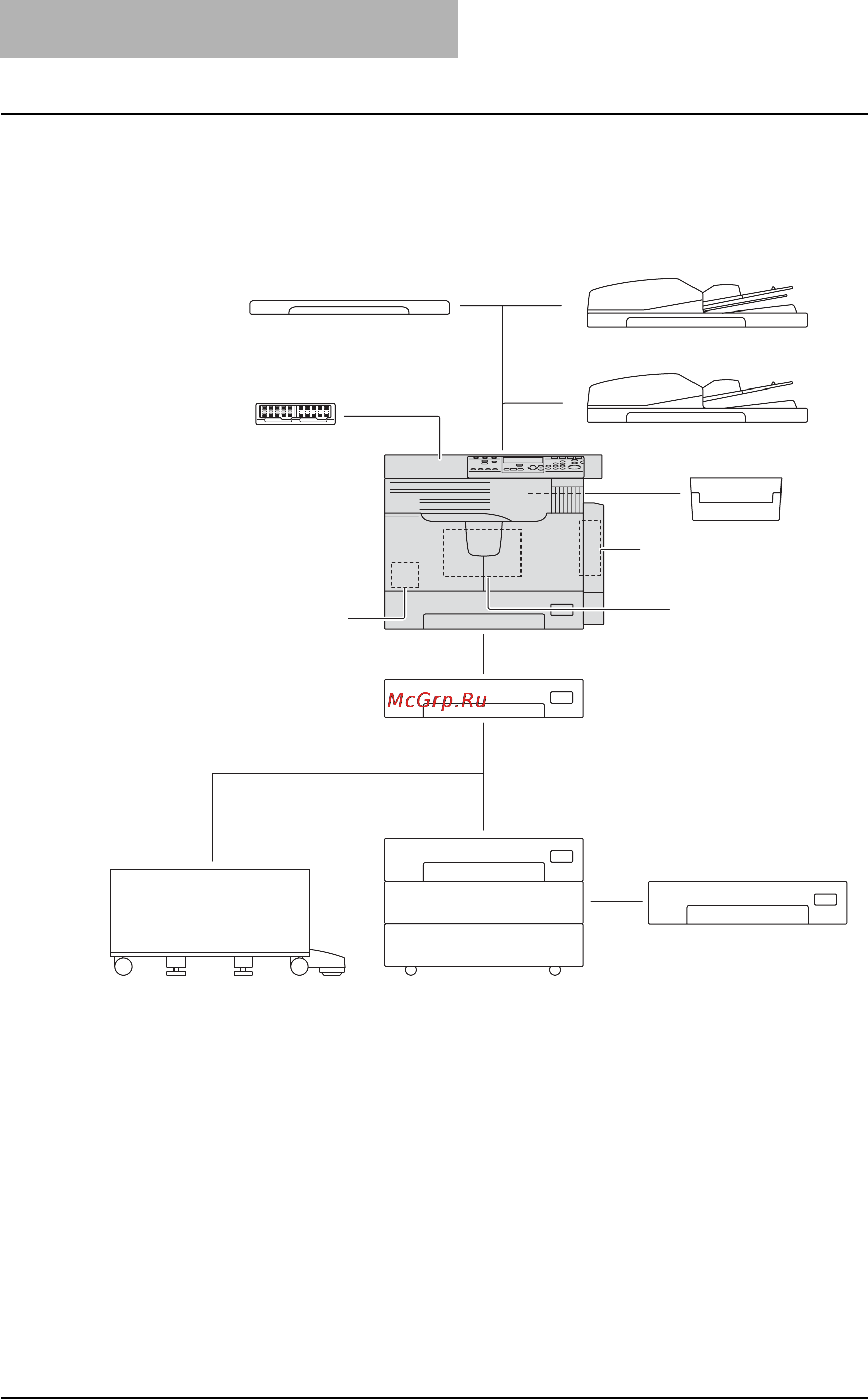 Toshiba e-Studio 195, A3 [36/236] Описание компонентов