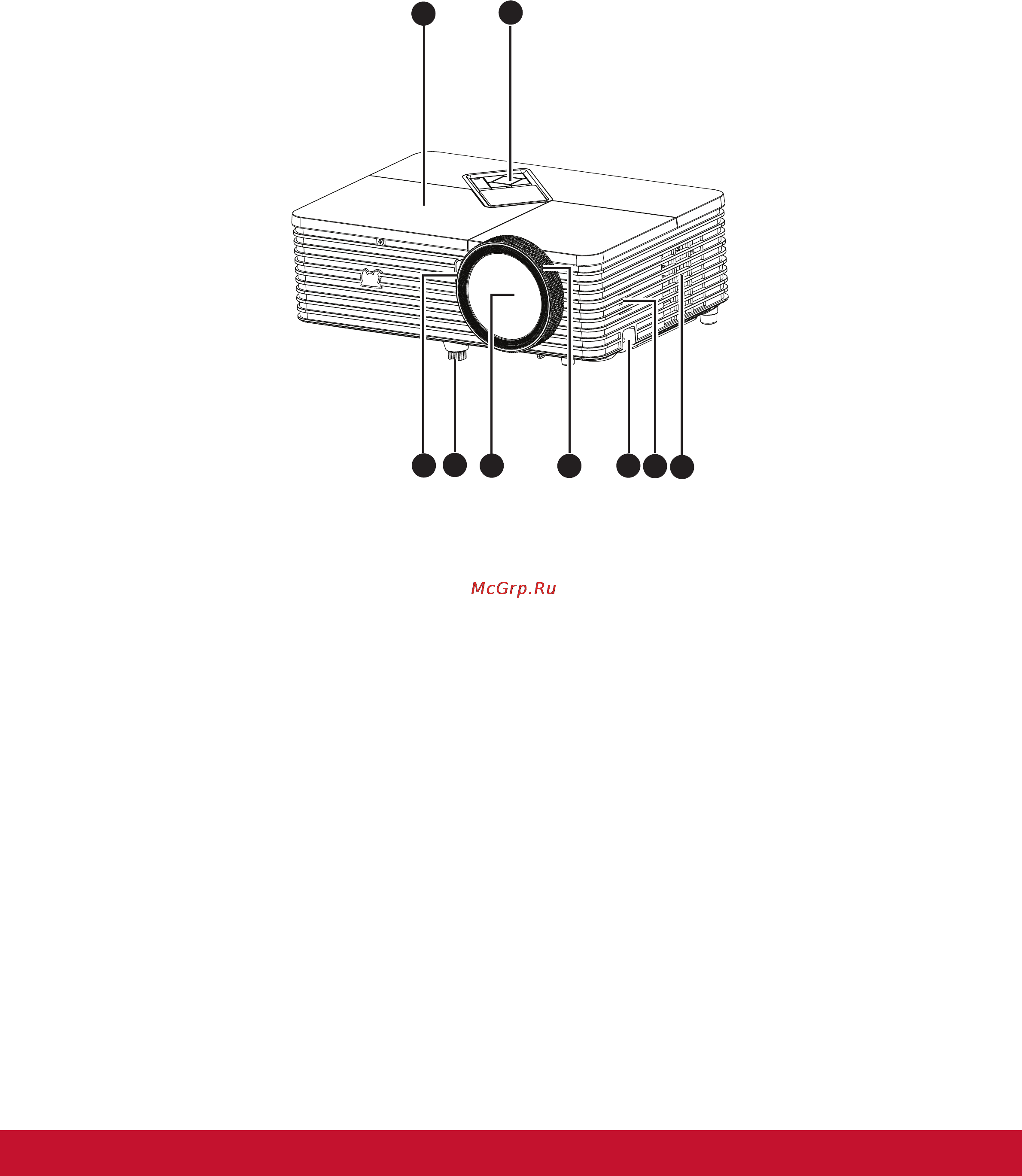 Viewsonic pjd5483s [10/55] Îáùèé âèä ï²îåêòî²à