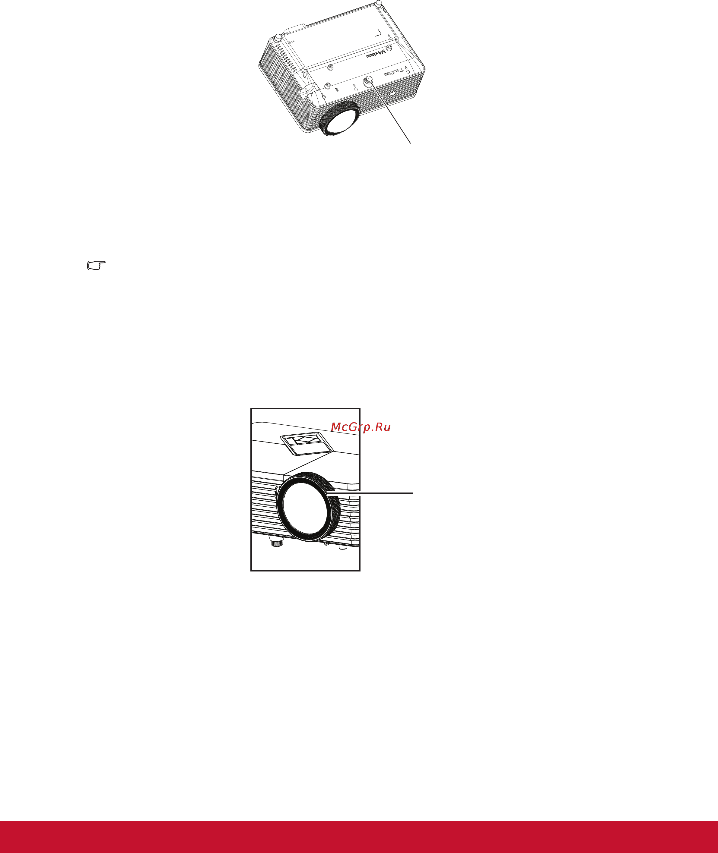Viewsonic pjd5483s [25/55] Ãåãóëè²îâêà âûñîòû ï²îåêòî²à