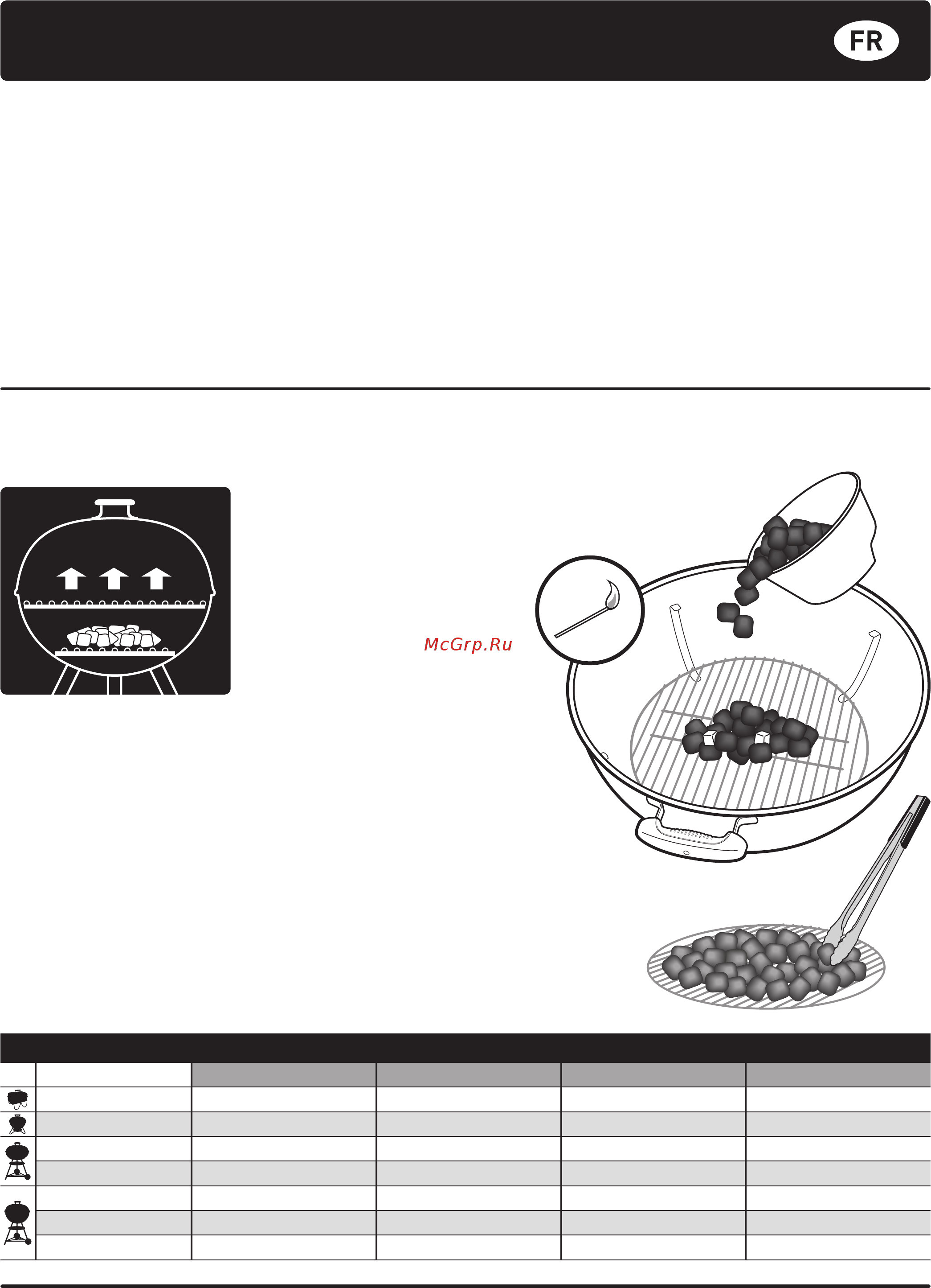 Weber One-Touch Original Kettle 1341504 57см черный [18/84] Cuisson sur barbecue à charbon de bois