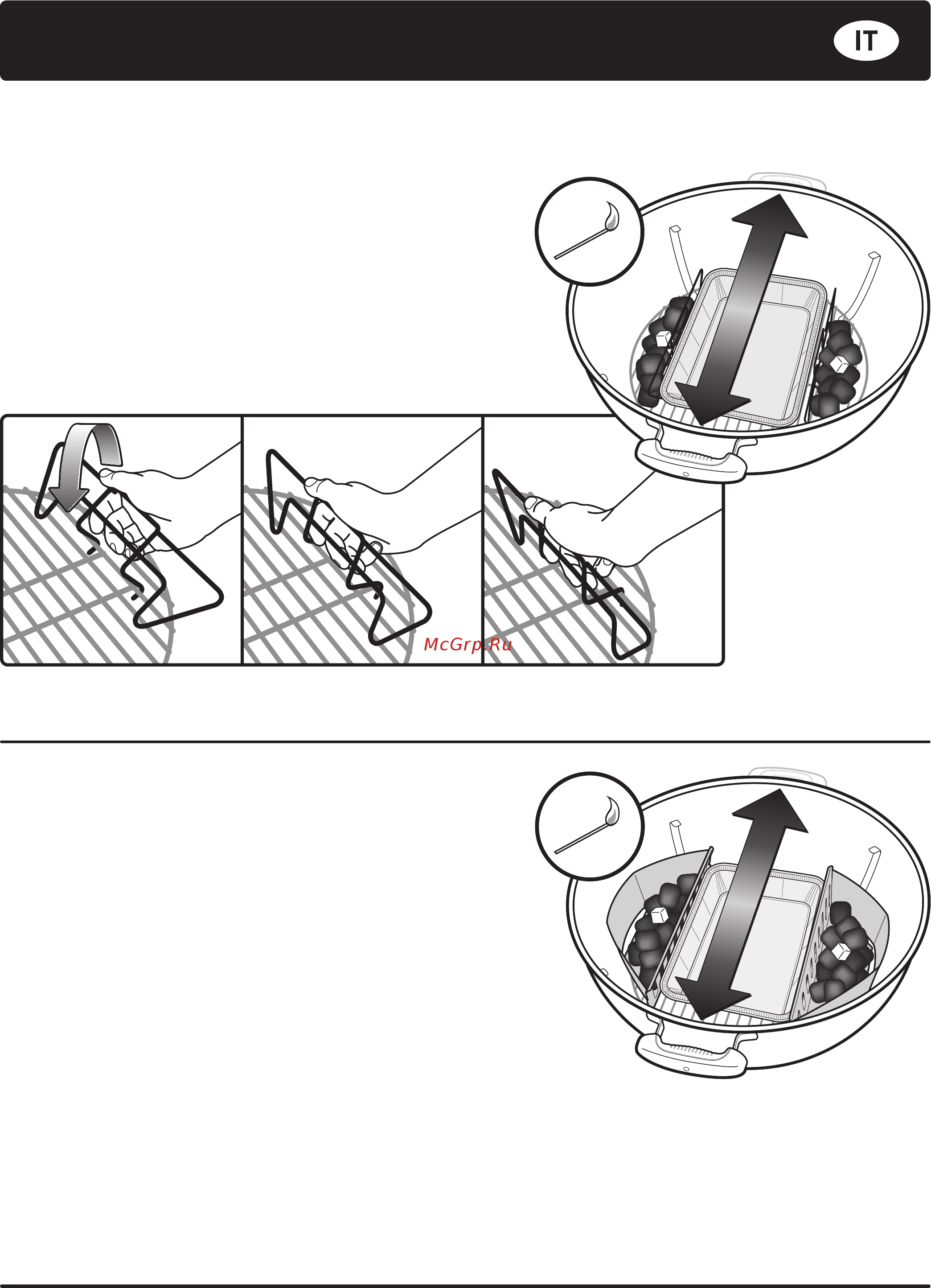 Weber original kettle premium 14401004 57 [26/84] Cottura con barbecue a carbone