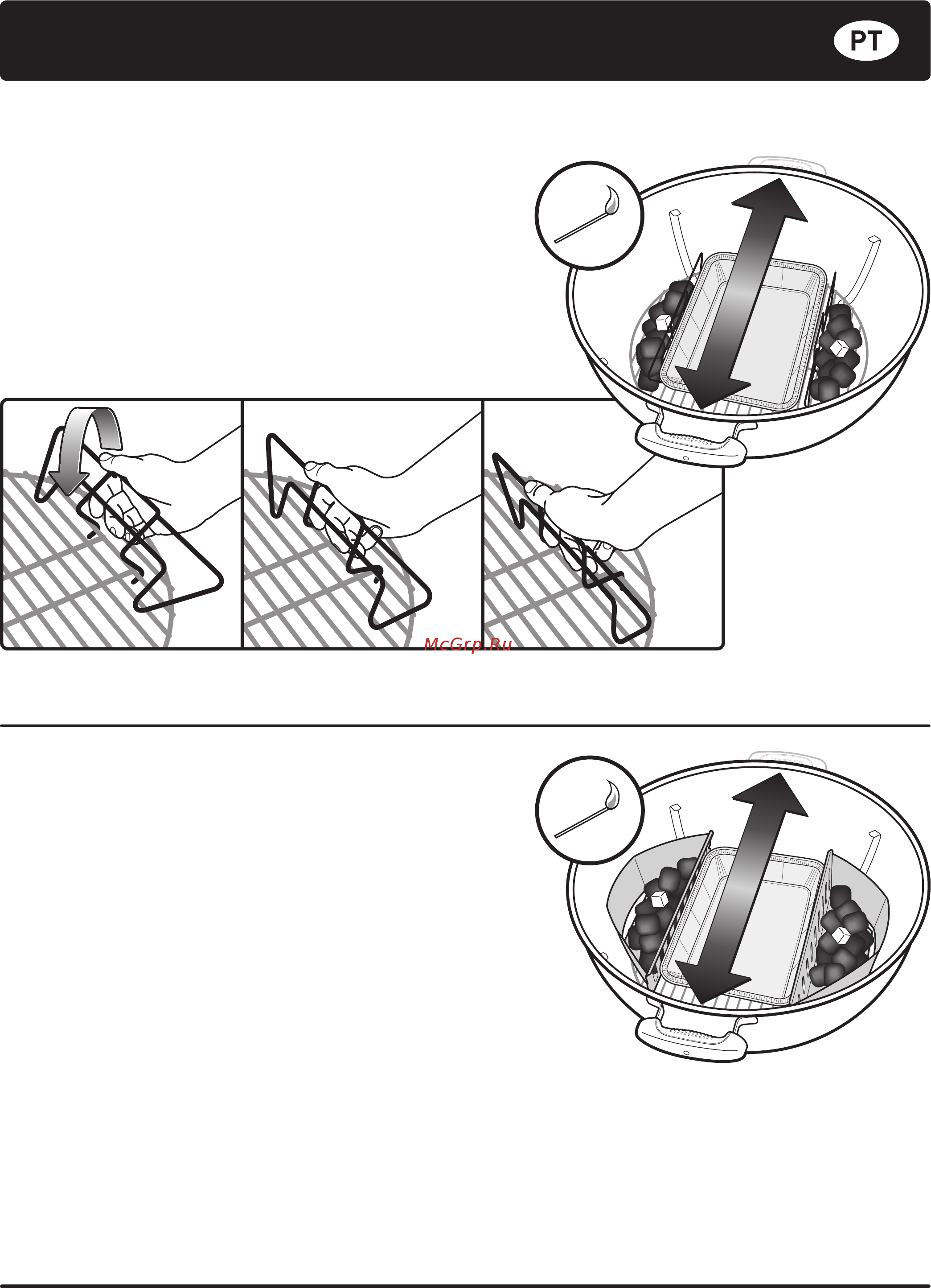 Weber original kettle premium 14401004 57 [68/84] Cozinhar numa churrasqueira a carvão
